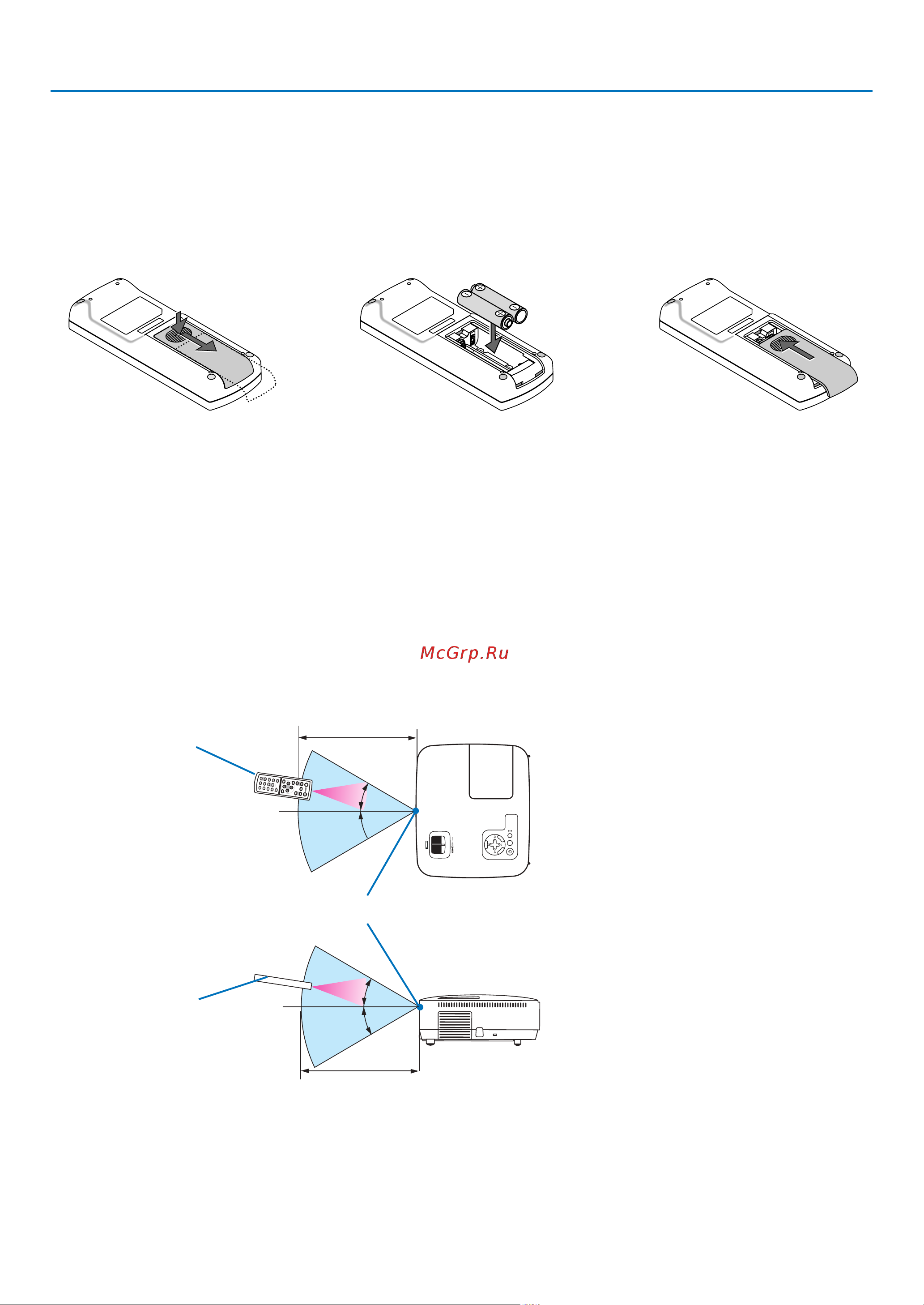 Nec NP410WG [19/114] Установка элемента питания