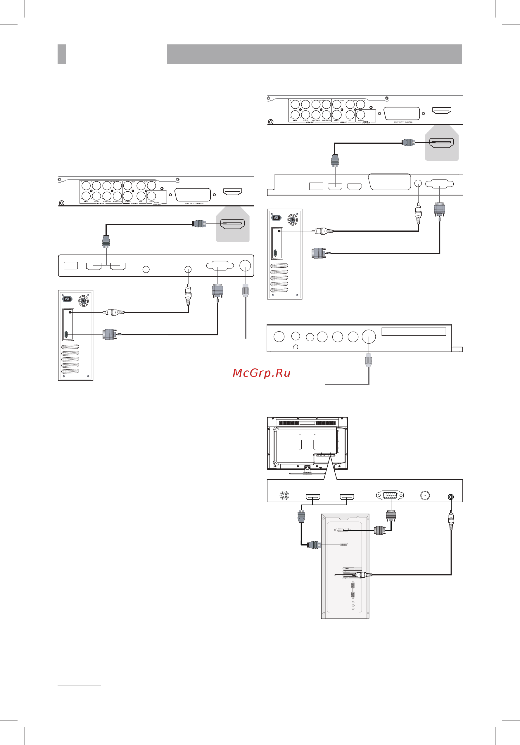 BBK LEM2485FDTG [12/36] Подключение 10