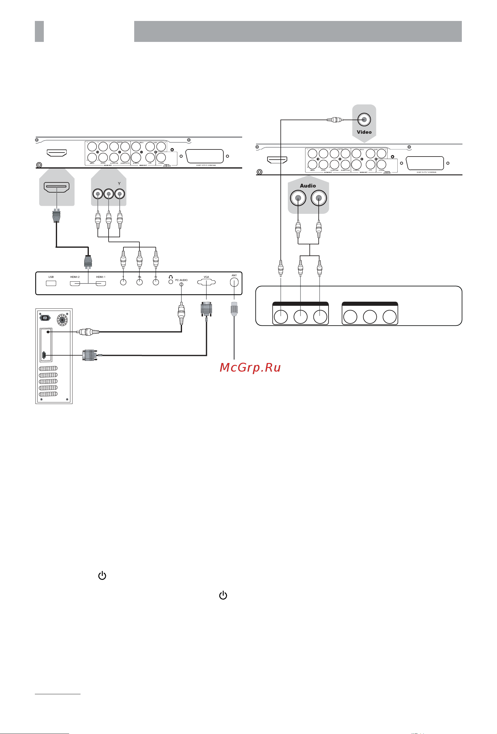 BBK LEM3281F [8/24] Подключение