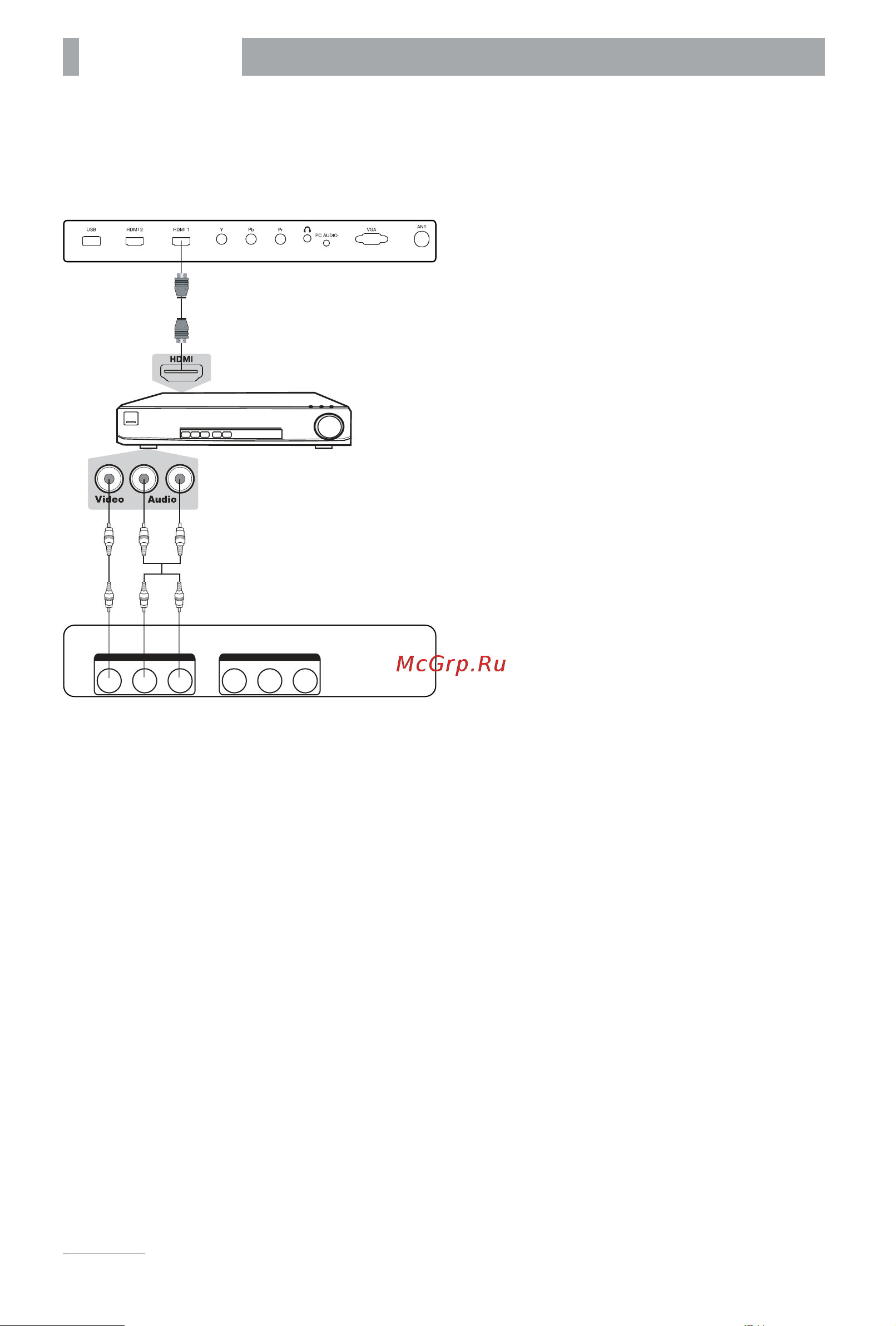 BBK LEM3281F [9/24] Подключение