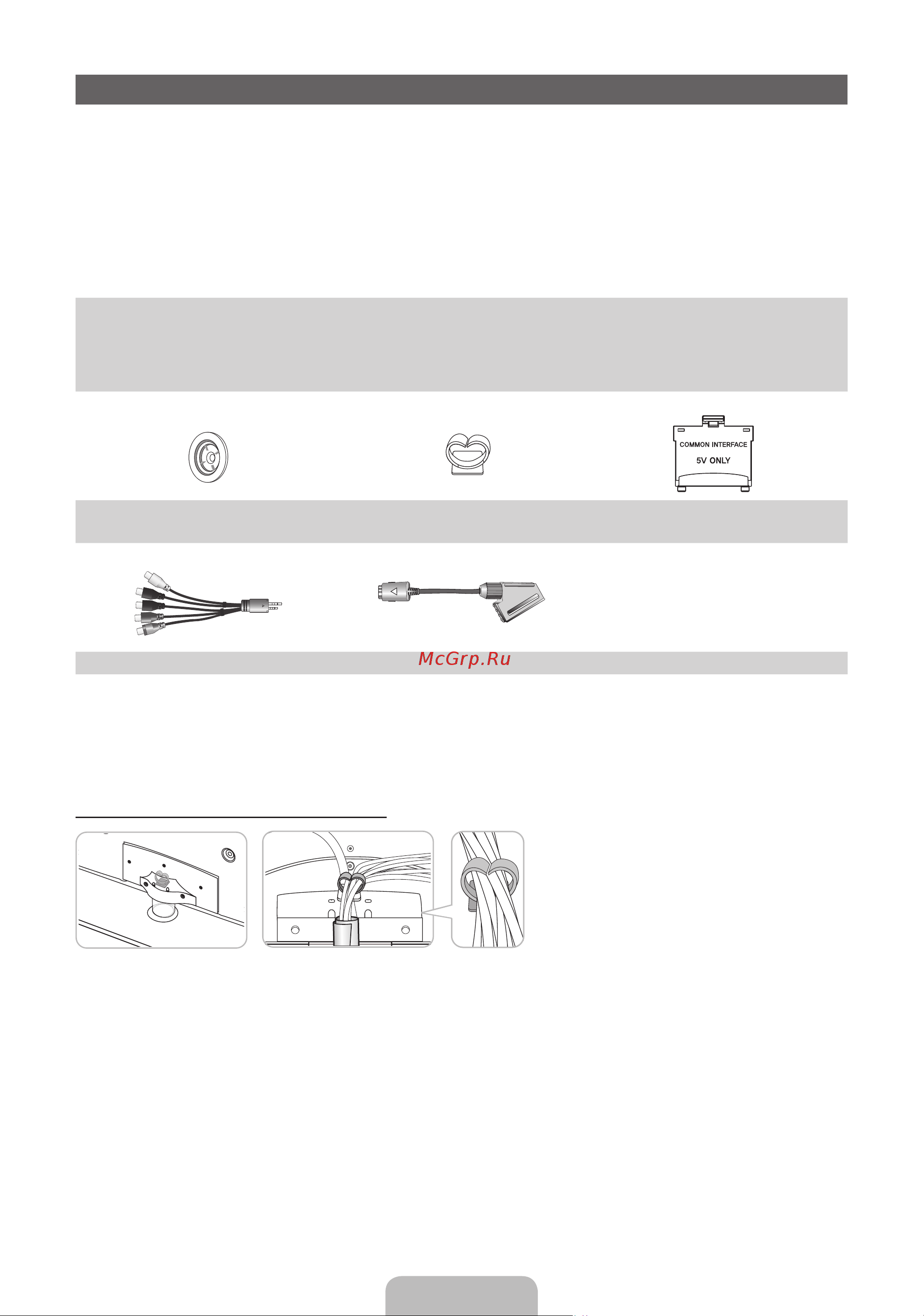 Samsung UE37D6100SW [3/339] Принадлежности