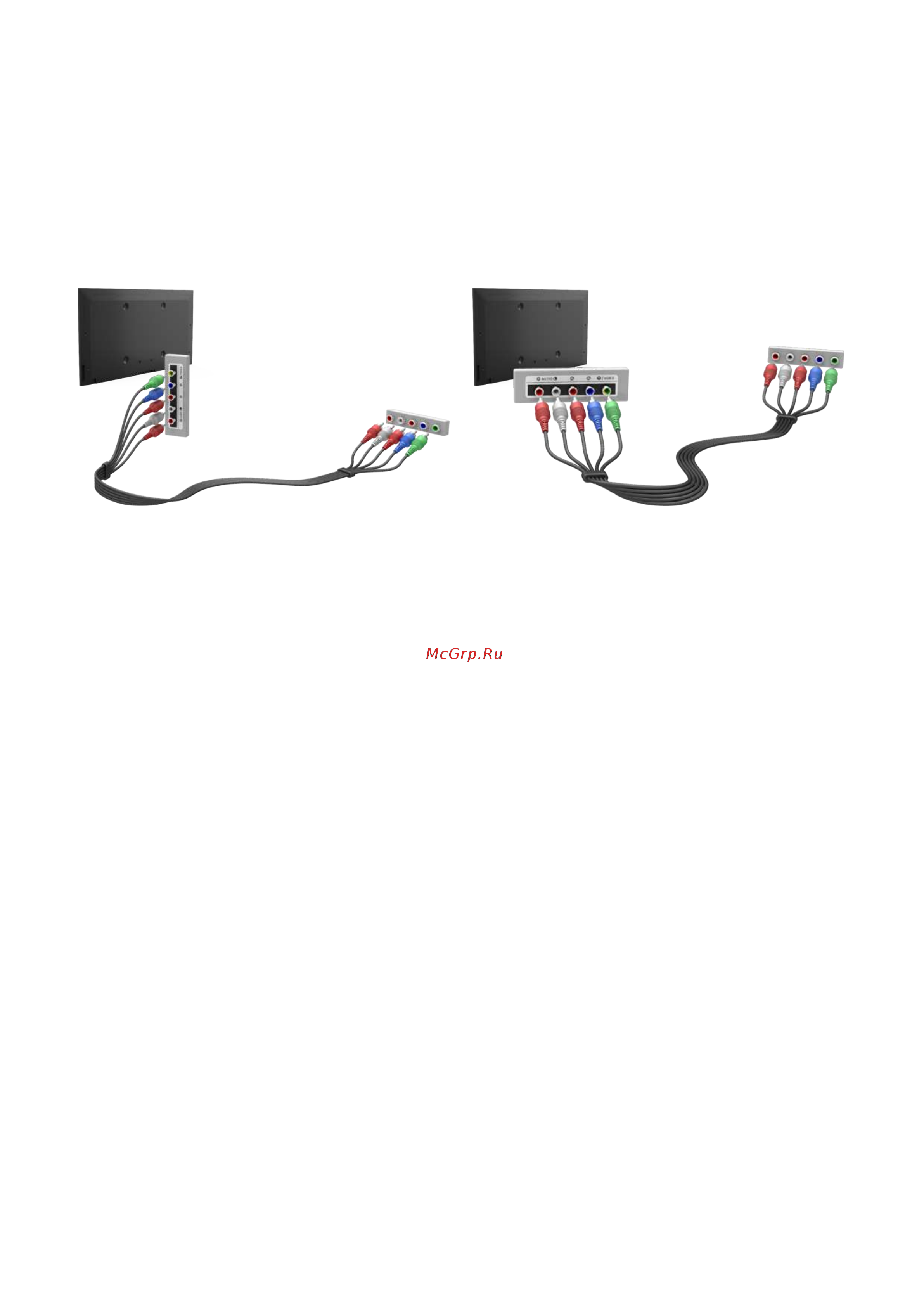 Samsung UE55H6200AK [43/260] Подключение компонентный