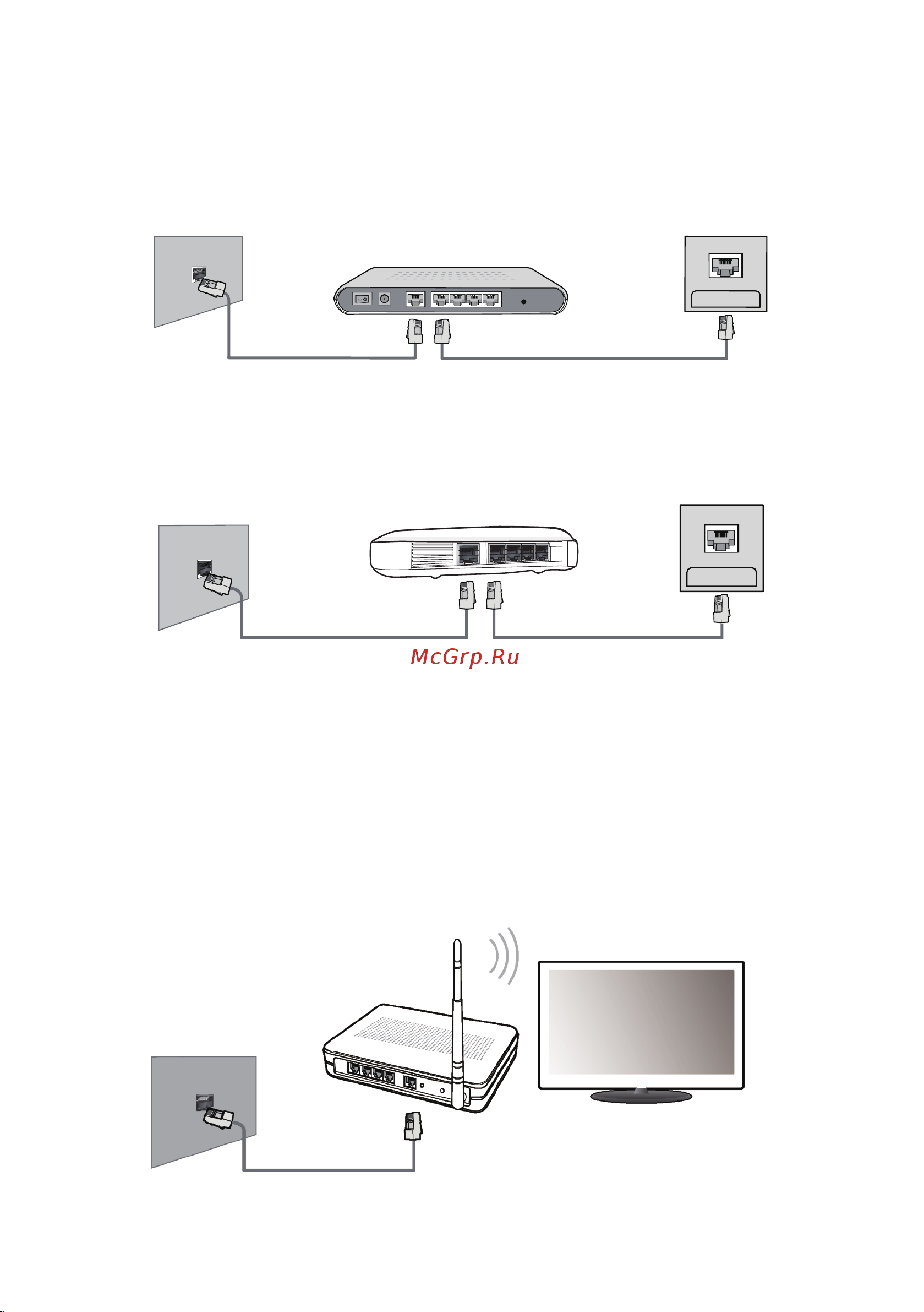 Digma DM-LED43U401BT2S [31/38] Сетевая настройка проводное подключение сети