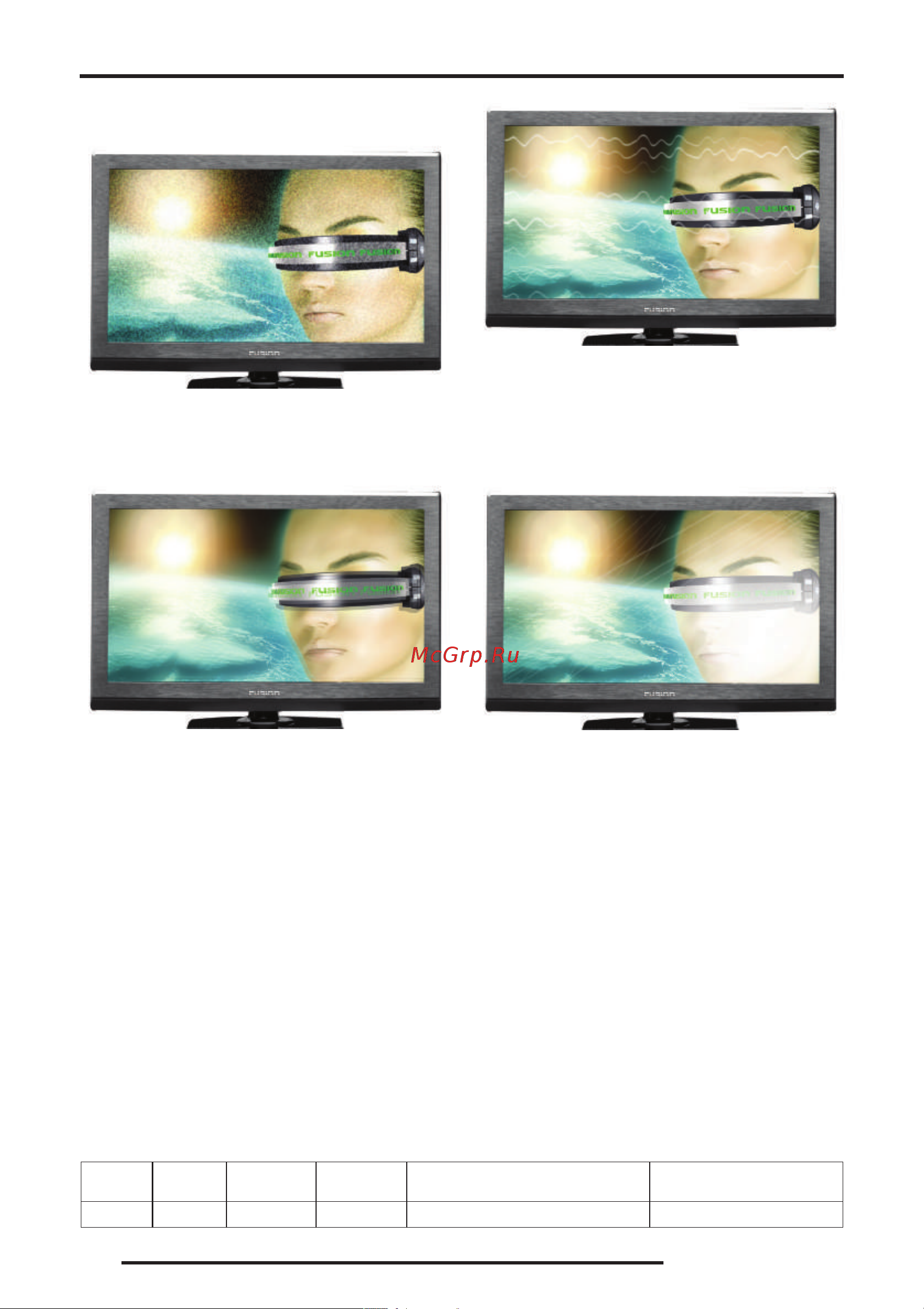 Fusion FLTV-50T20 [30/32] Поиск и устранение простых неисправностей