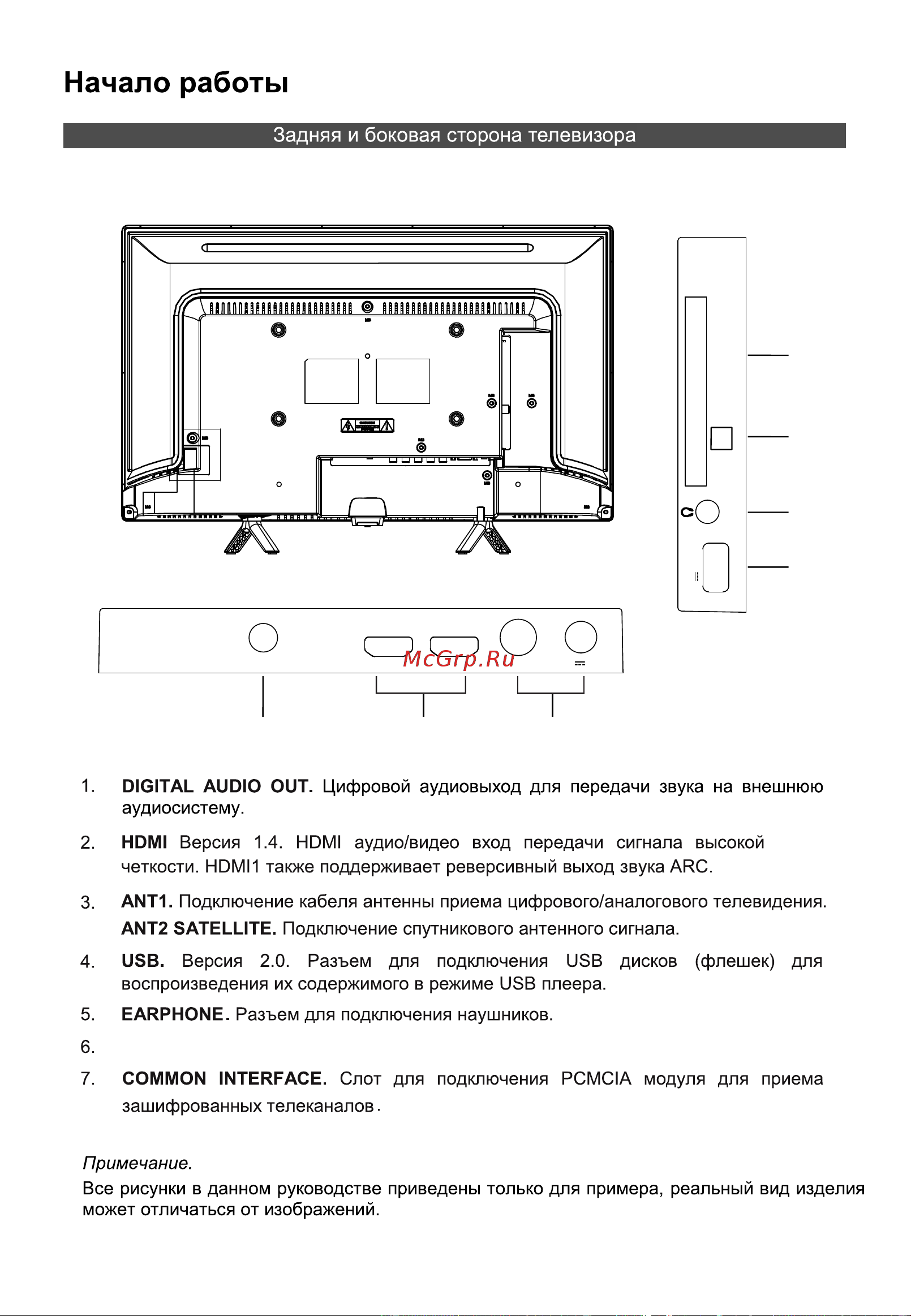 HYUNDAI ELECTRONICS H-LED24FT2000 [10/40] Аудио видео av mini
