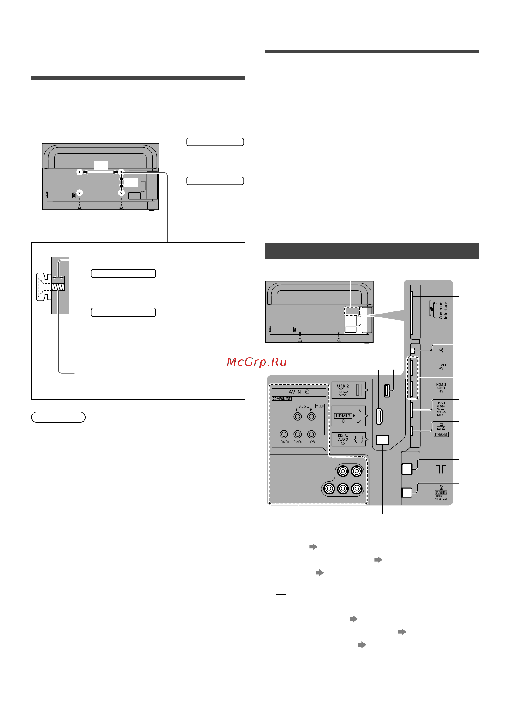 Panasonic TX-50GXR700 [11/52] Разъёмы