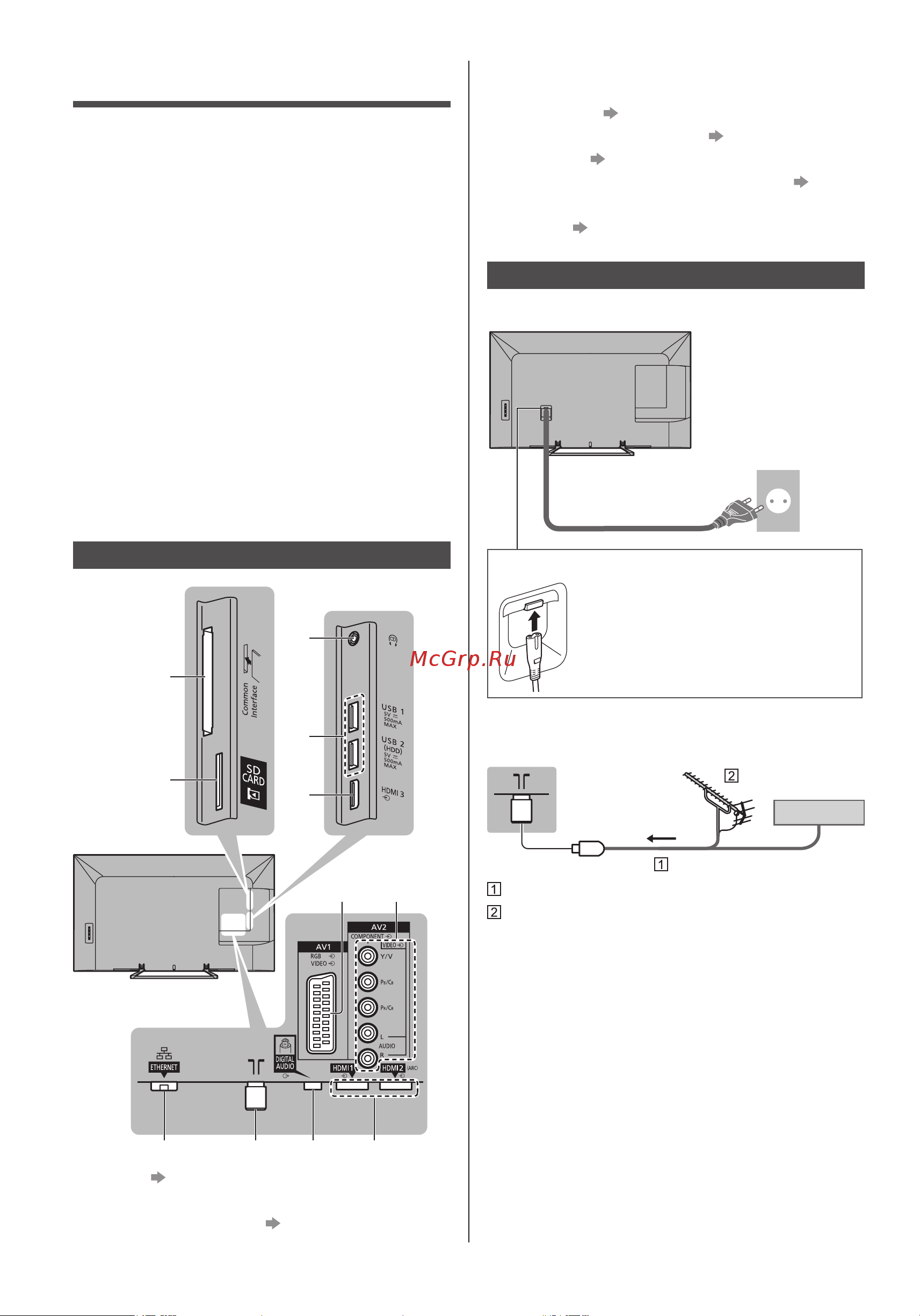 Panasonic TX-60ASR650 [8/60] Подключения