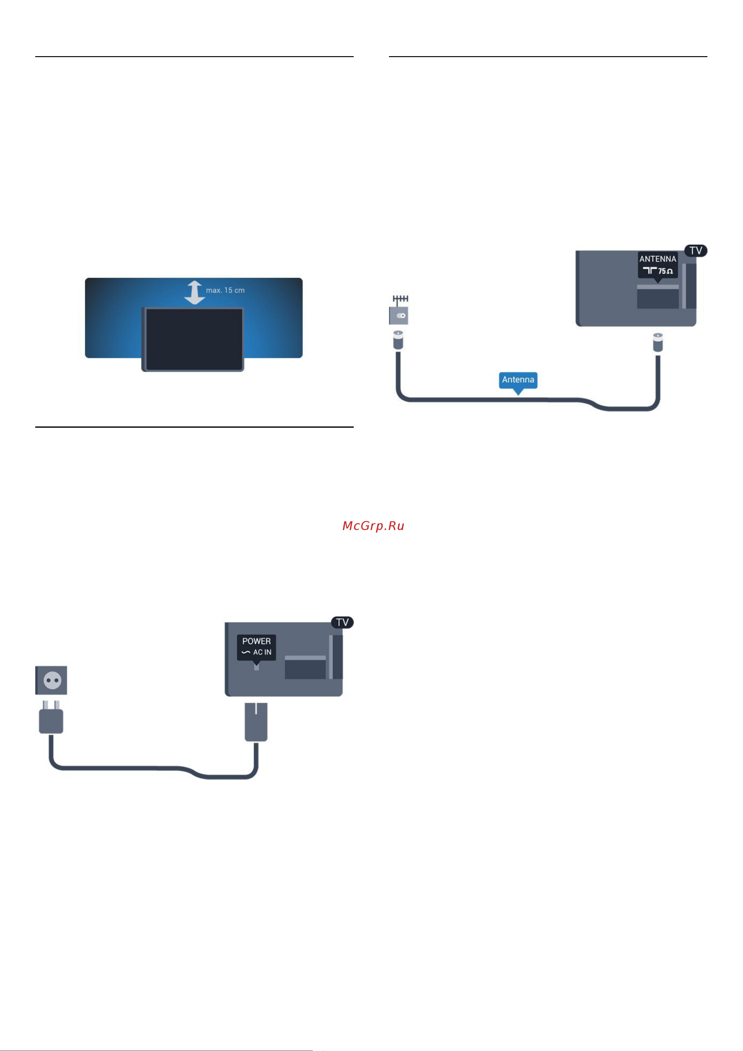 Philips 40PFH4009 [5/70] Рекомендации по выбору места для установки