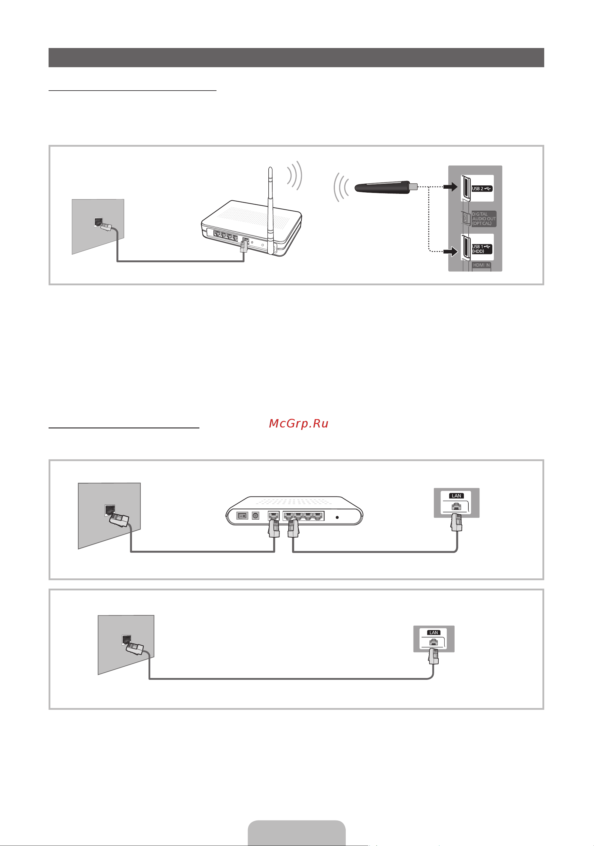 Samsung UE37D5000PW [12/209] Сетевое подключение