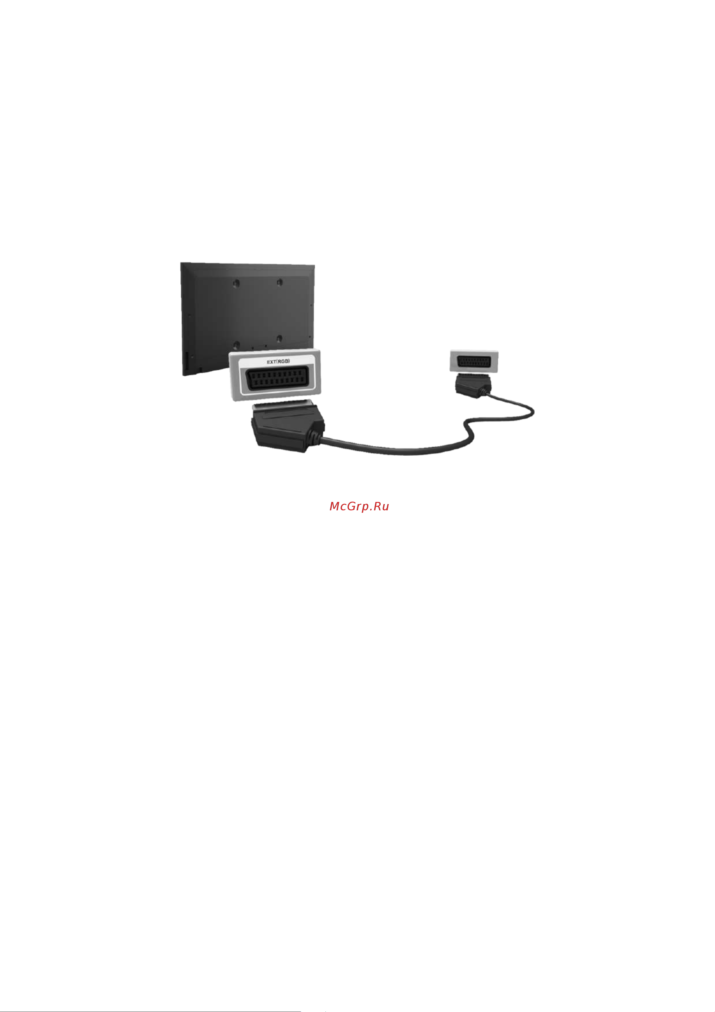 Samsung UE50H5500A [46/262] Подключение scart