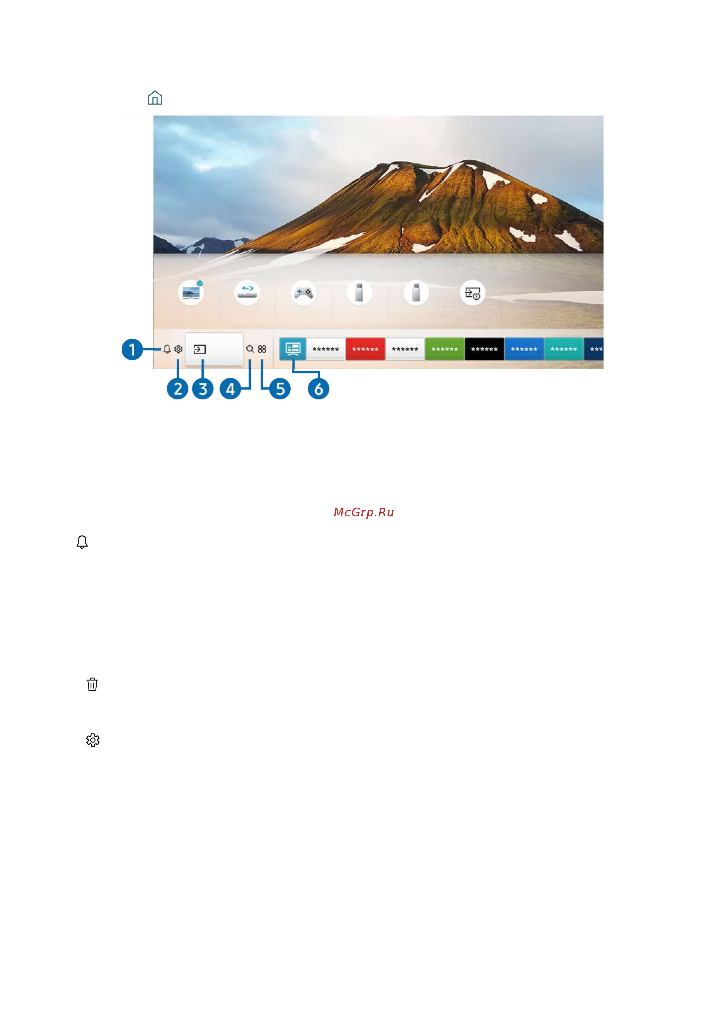 Samsung UE43N5300AU [36/137] Отображение первоначального экрана
