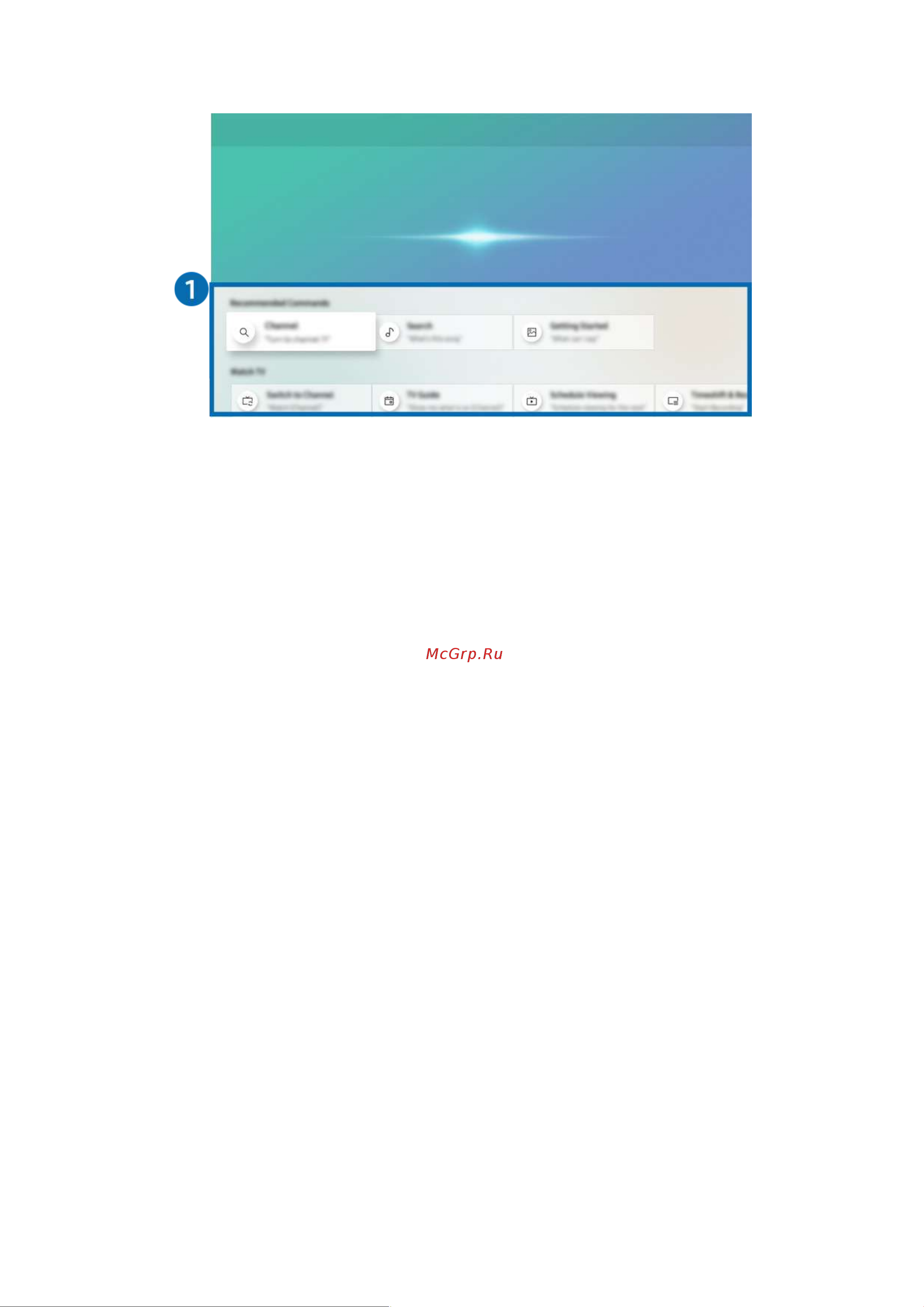 Samsung UE65NU7440U [37/217] Основные сведения о гид по голосовым командам