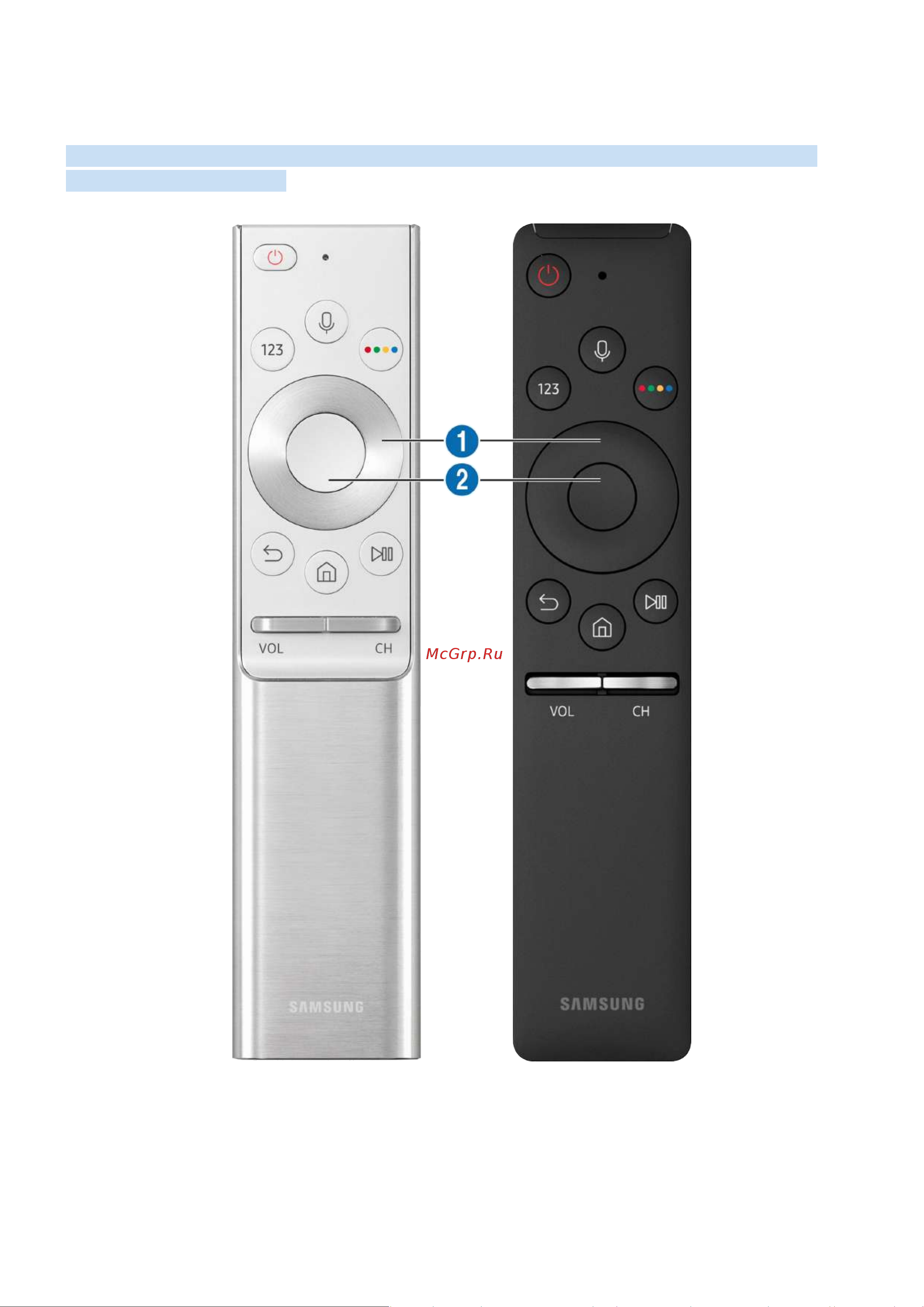 Samsung UE65NU7440U [64/217] Сведения об интеллектуальном пульте ду samsung для телевизоров uhd
