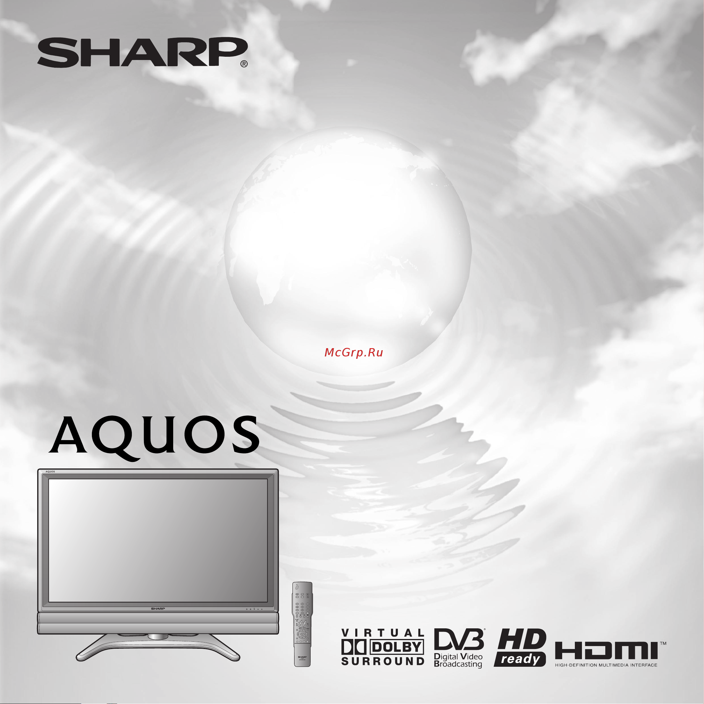 Sharp LC-32GD7E Руководство по эксплуатации онлайн