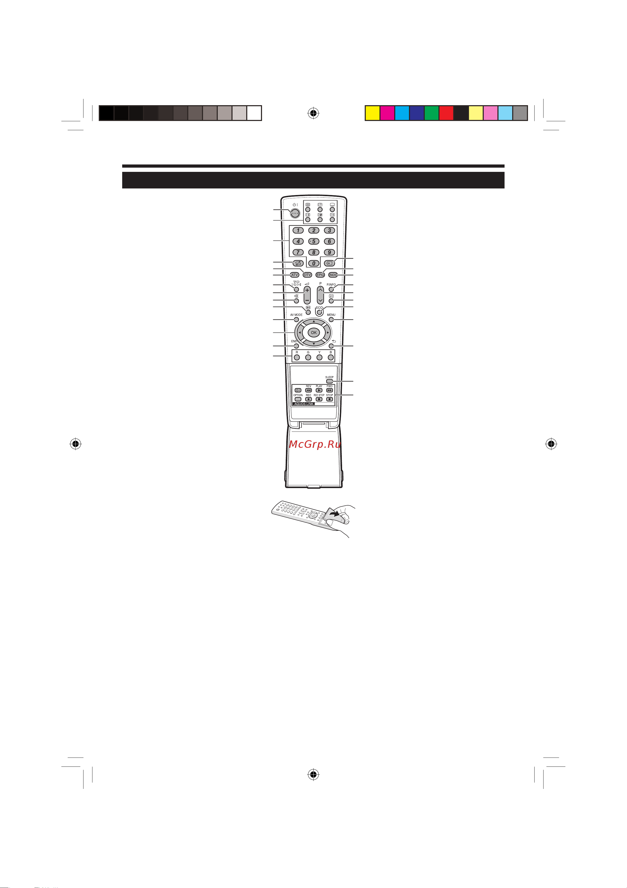Sharp LC-32LE600RU [7/36] 16 17 18 19 20 21