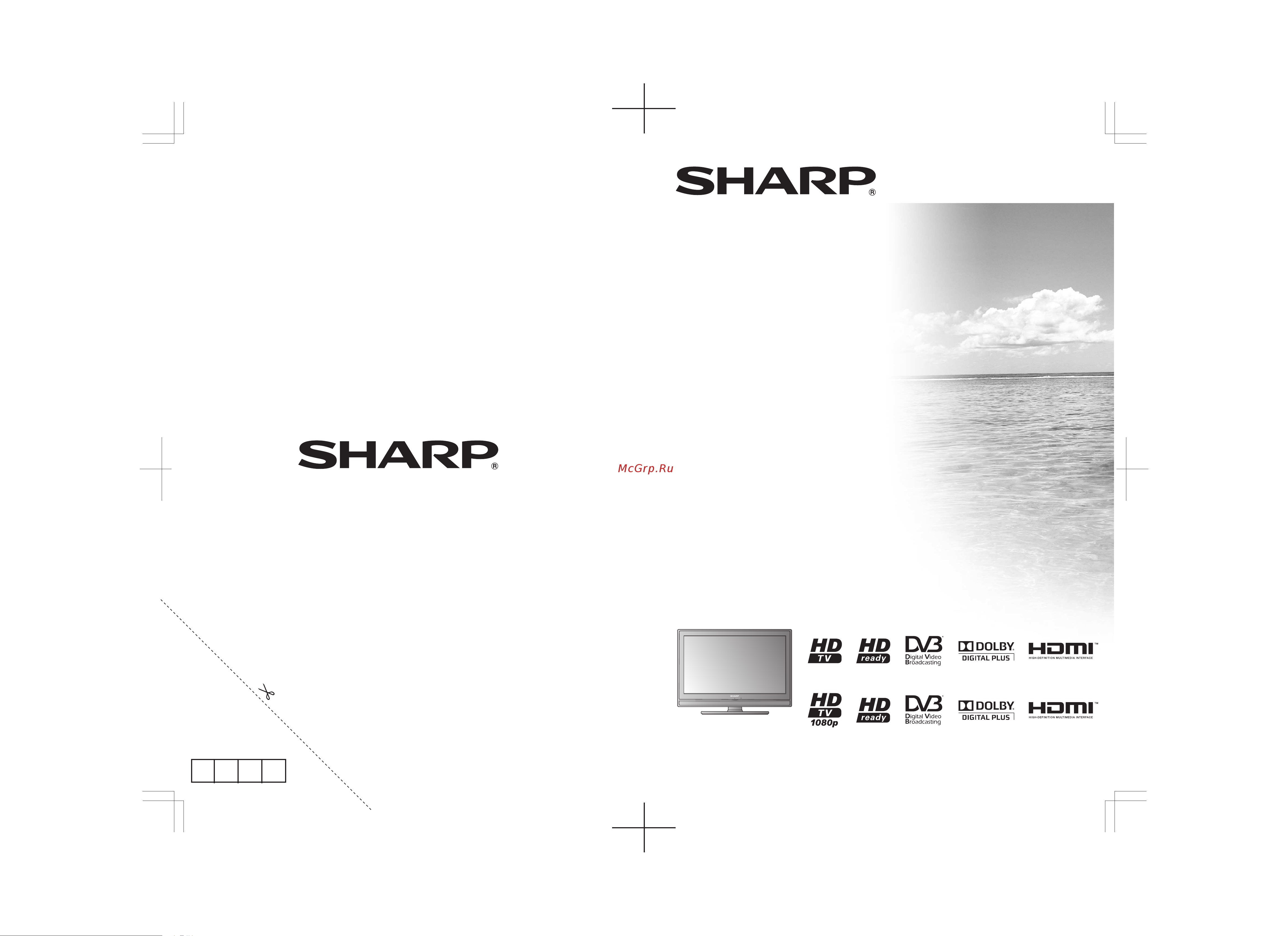 Sharp LC-32SH7RU Руководство по эксплуатации онлайн