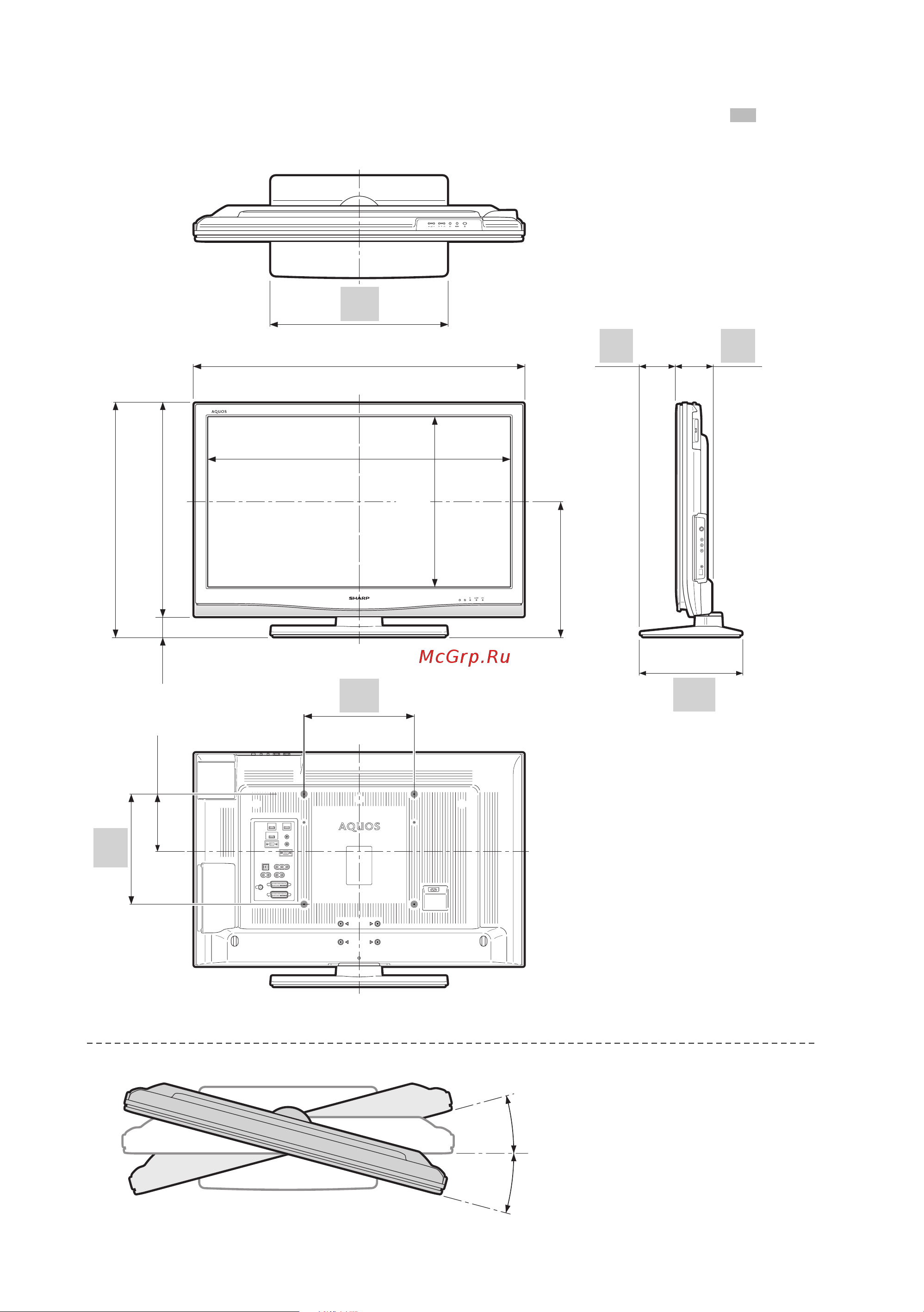 Sharp LC-37XL8RU [43/44] Lc 32xl8ru lc 37xl8ru lc 32xl8ru lc 37xl8ru