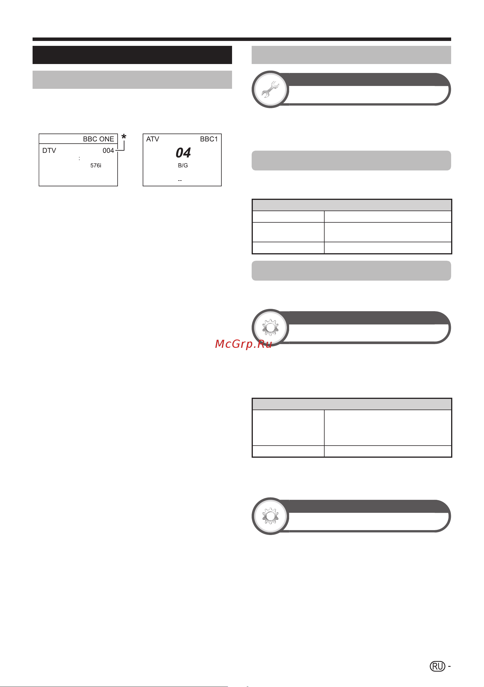 Sharp LC-52LE820E [41/64] Установки индикации