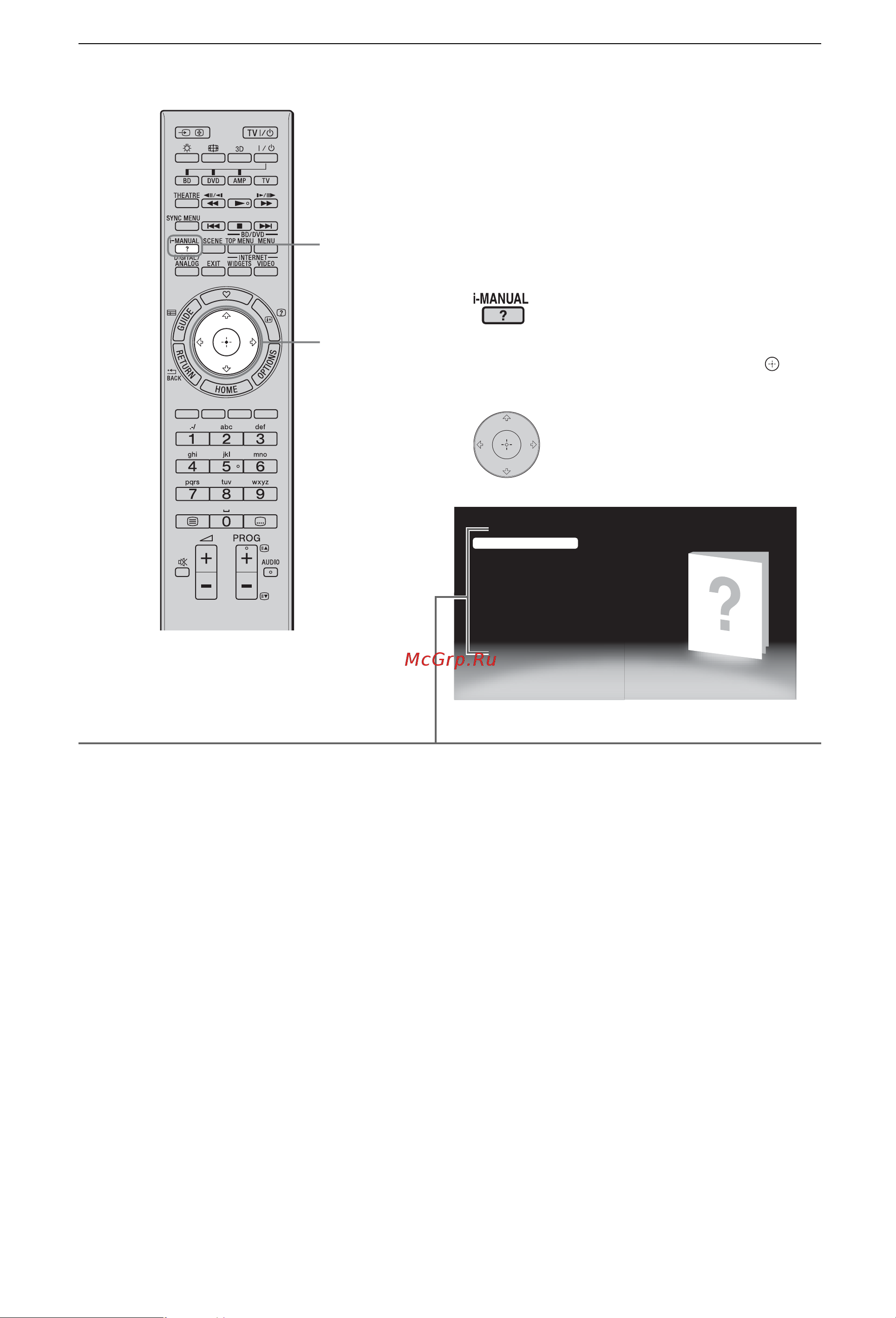 Sony KDL-40LX900 [10/25] Использование i manual