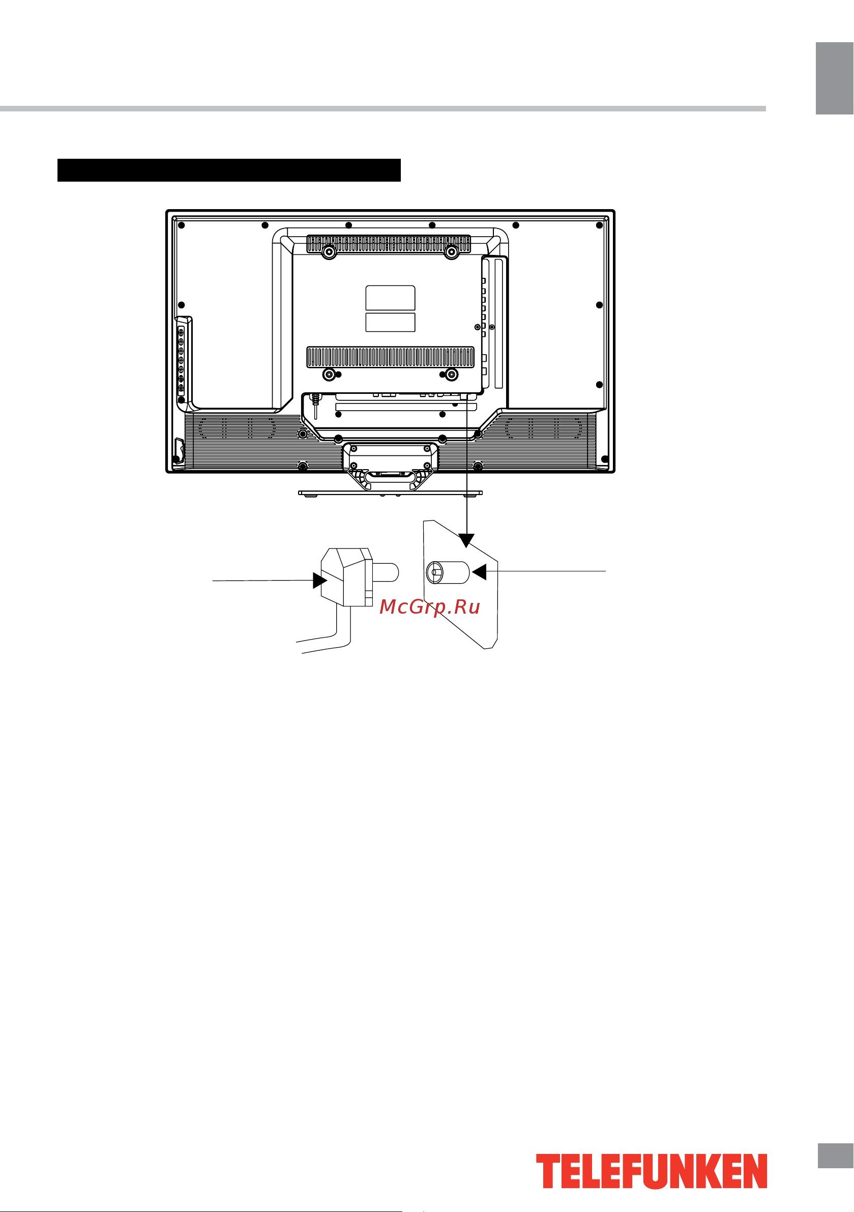 Telefunken TF-LED39S11 [5/32] Connection