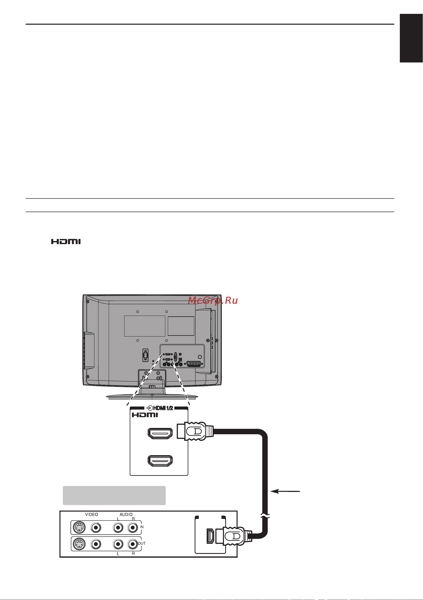 Toshiba 19AV733G(1) [12/57] Или dvi ко входу hdmi