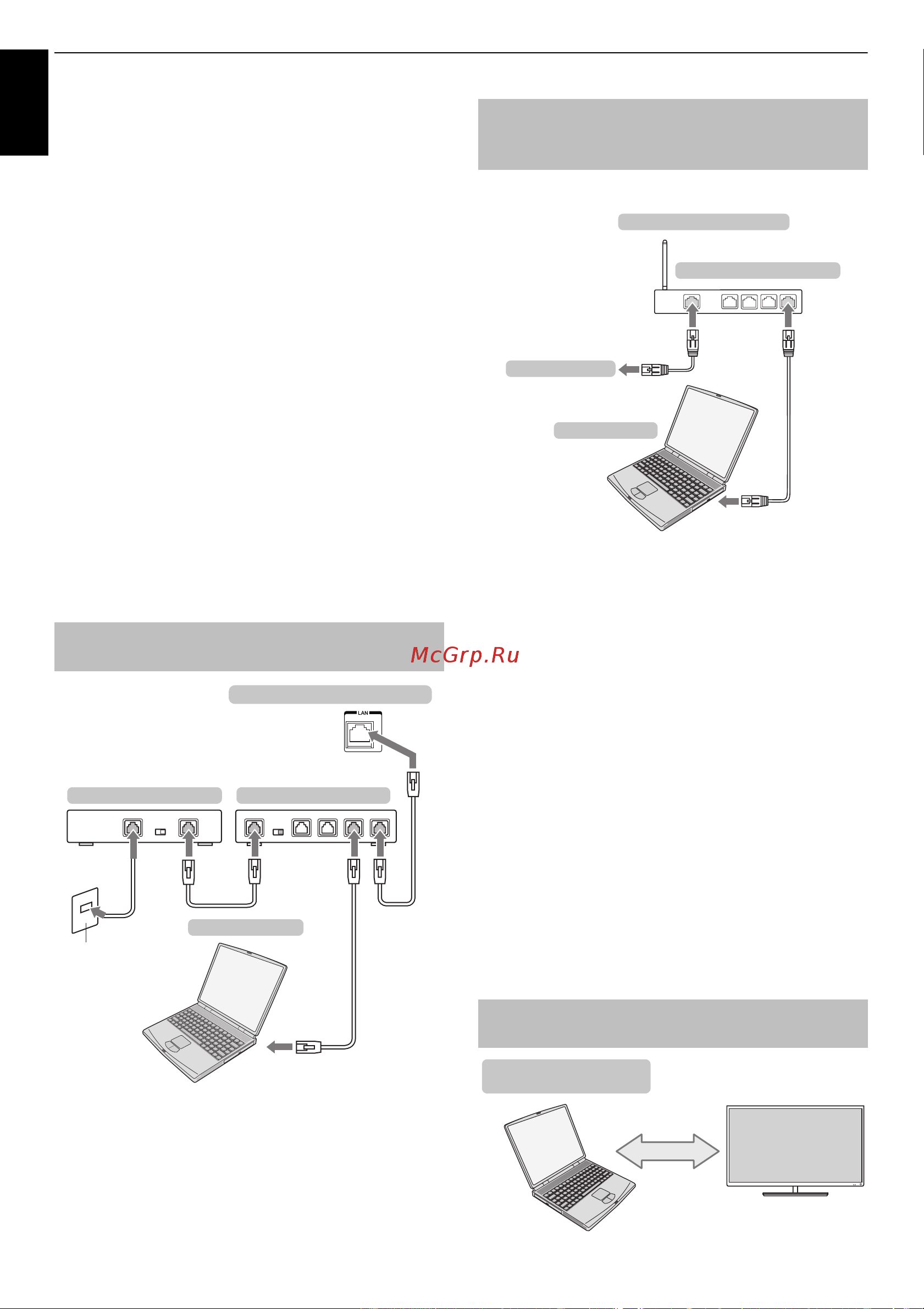 Toshiba 32L4363 [12/94] Подключение к домашней сети