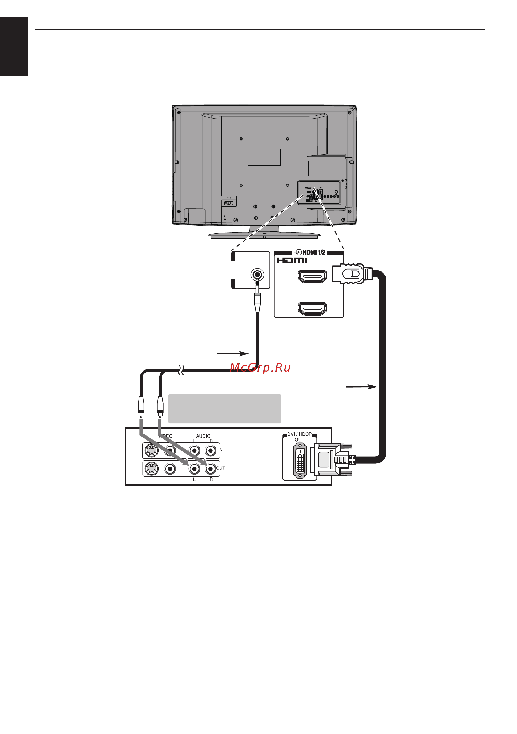 Toshiba 32LV733G [15/57] Устройство dvi