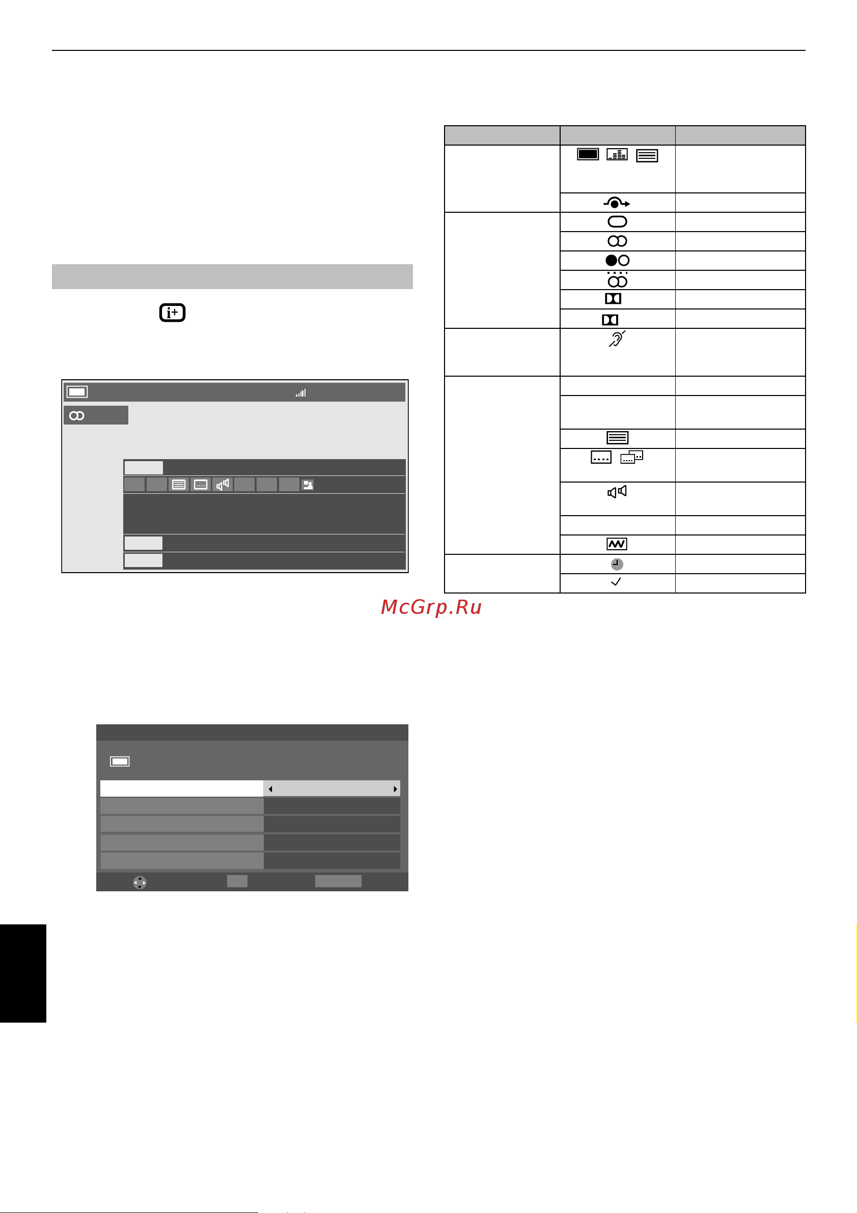 Toshiba 55ZV635DR [38/57] Органы управления и функции