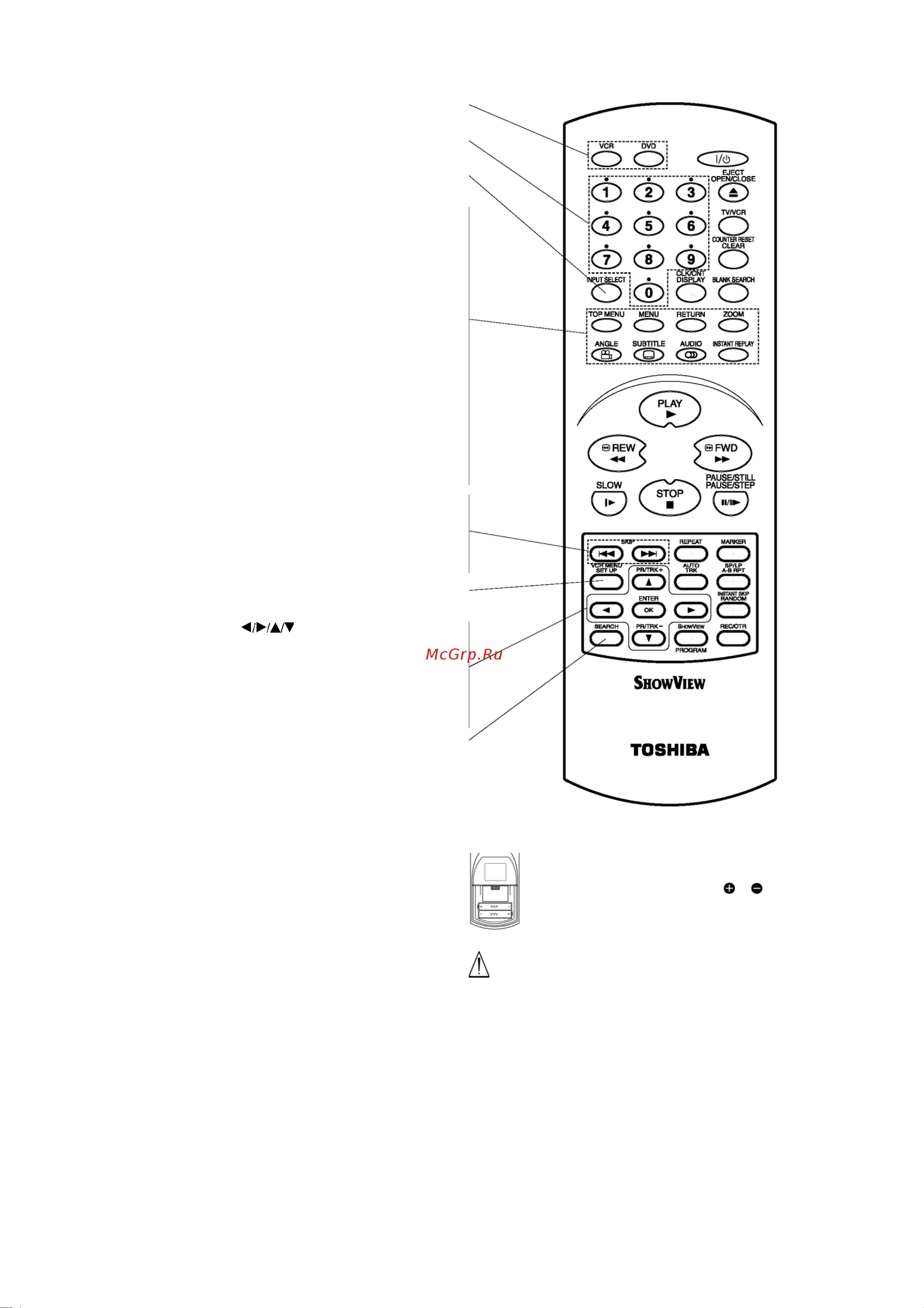 Toshiba SD-34VL [10/49] ぢü áö ñóïöíöîóüööüçü üäëíç ñöó