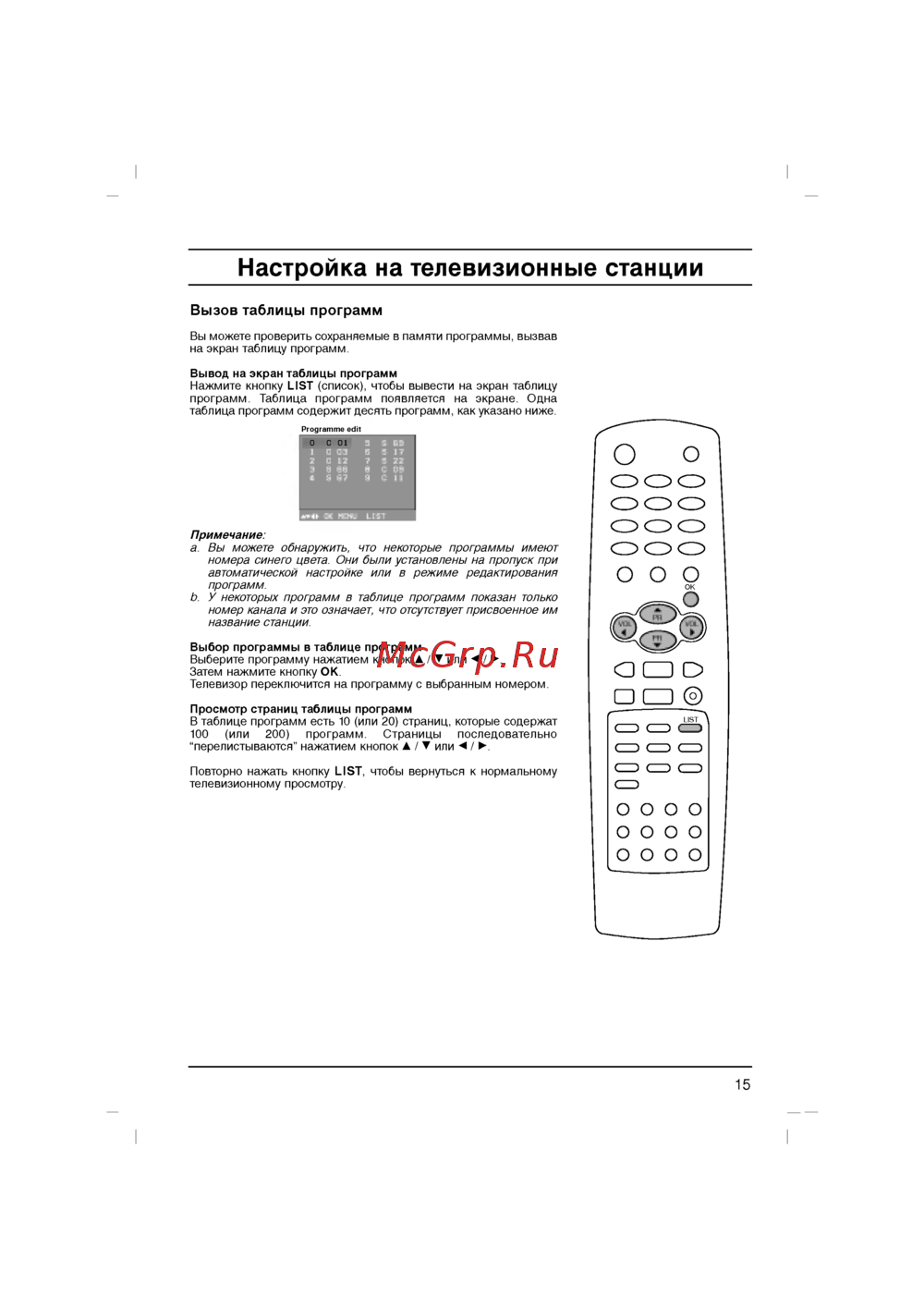 LG RT-29FD15VX