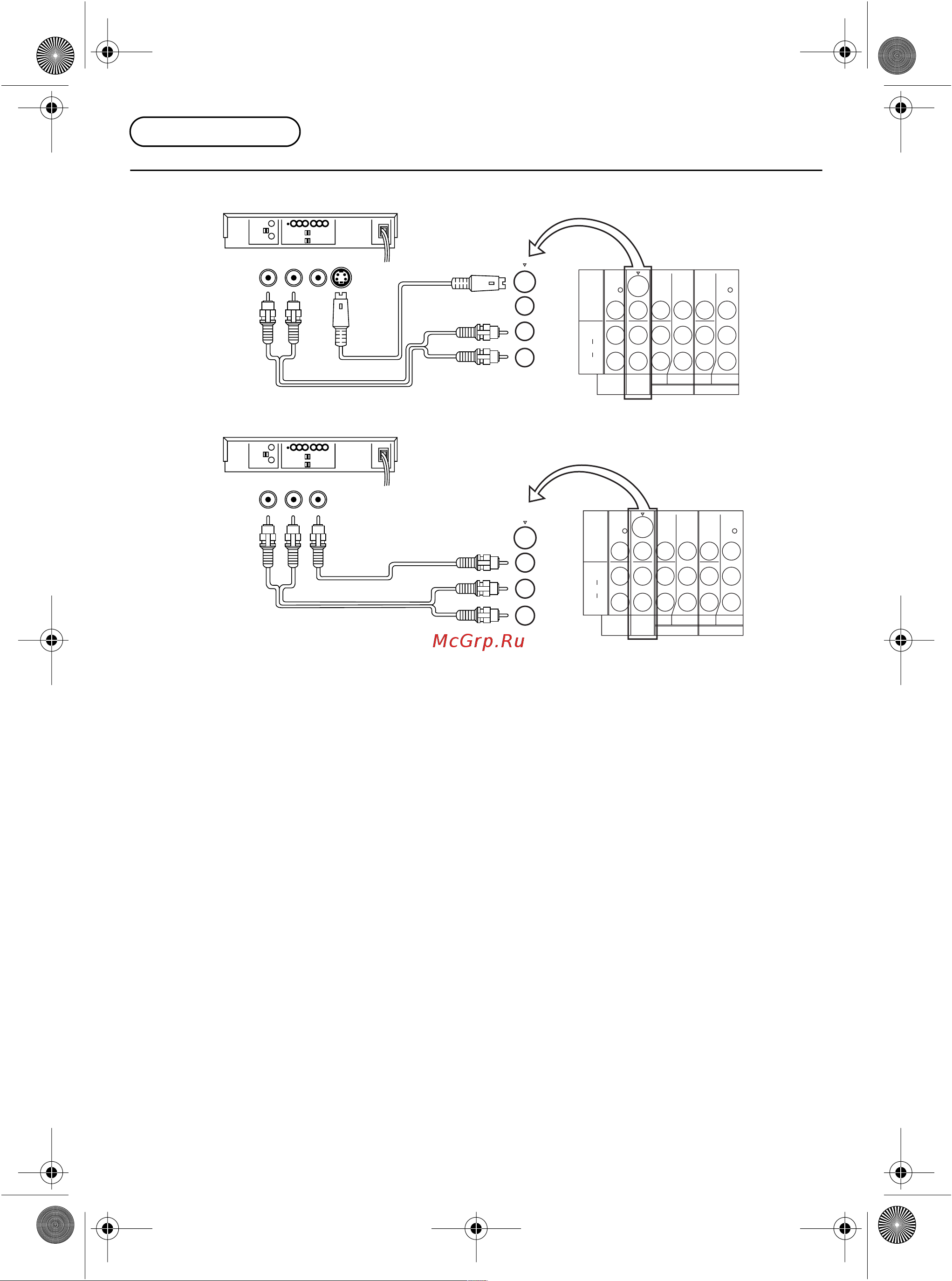 Panasonic TX-29E220T [4/28] Monitor out av1 in av3 in av4 in