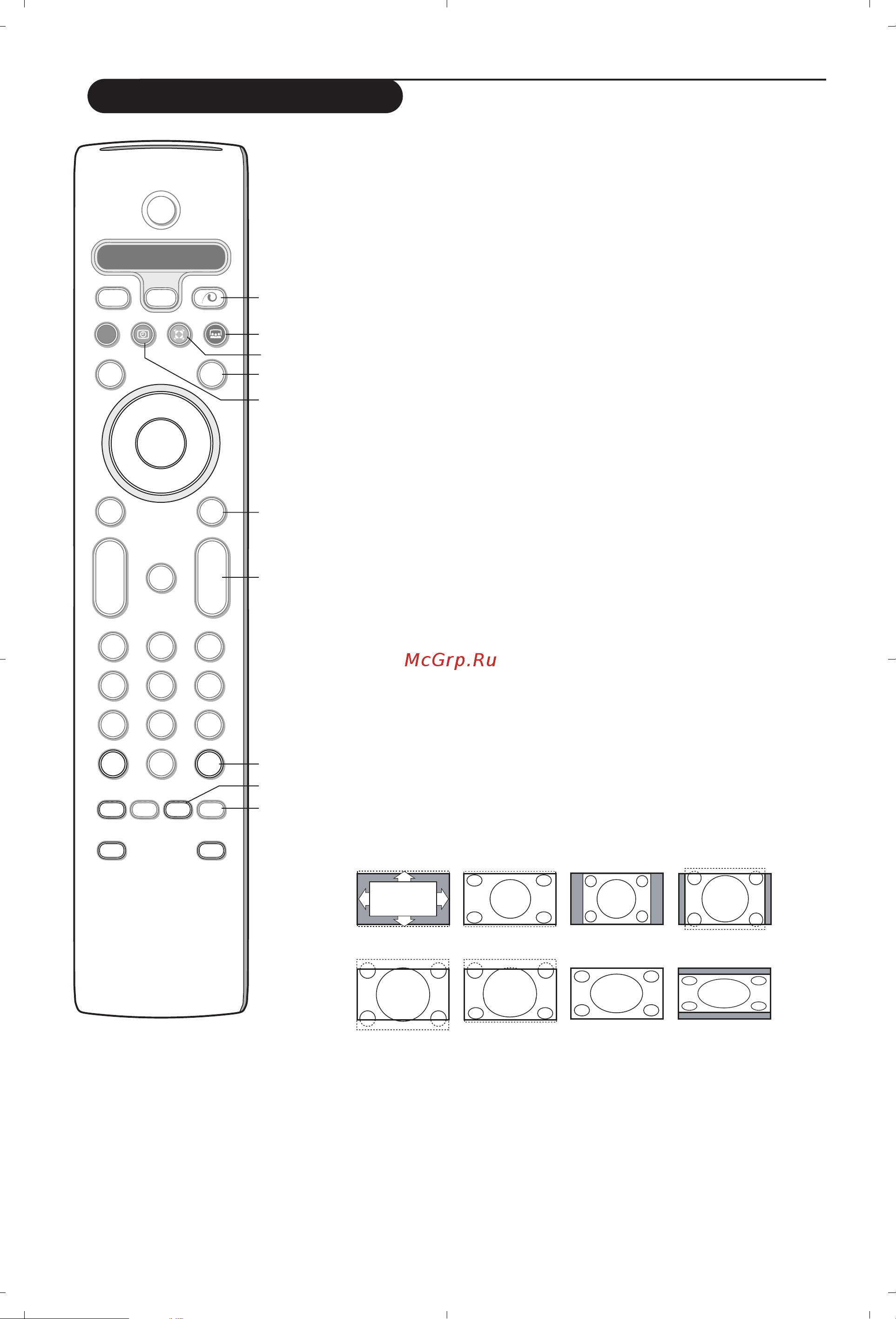 Philips 32PW9520 [188/312] Uso del mando a distancia