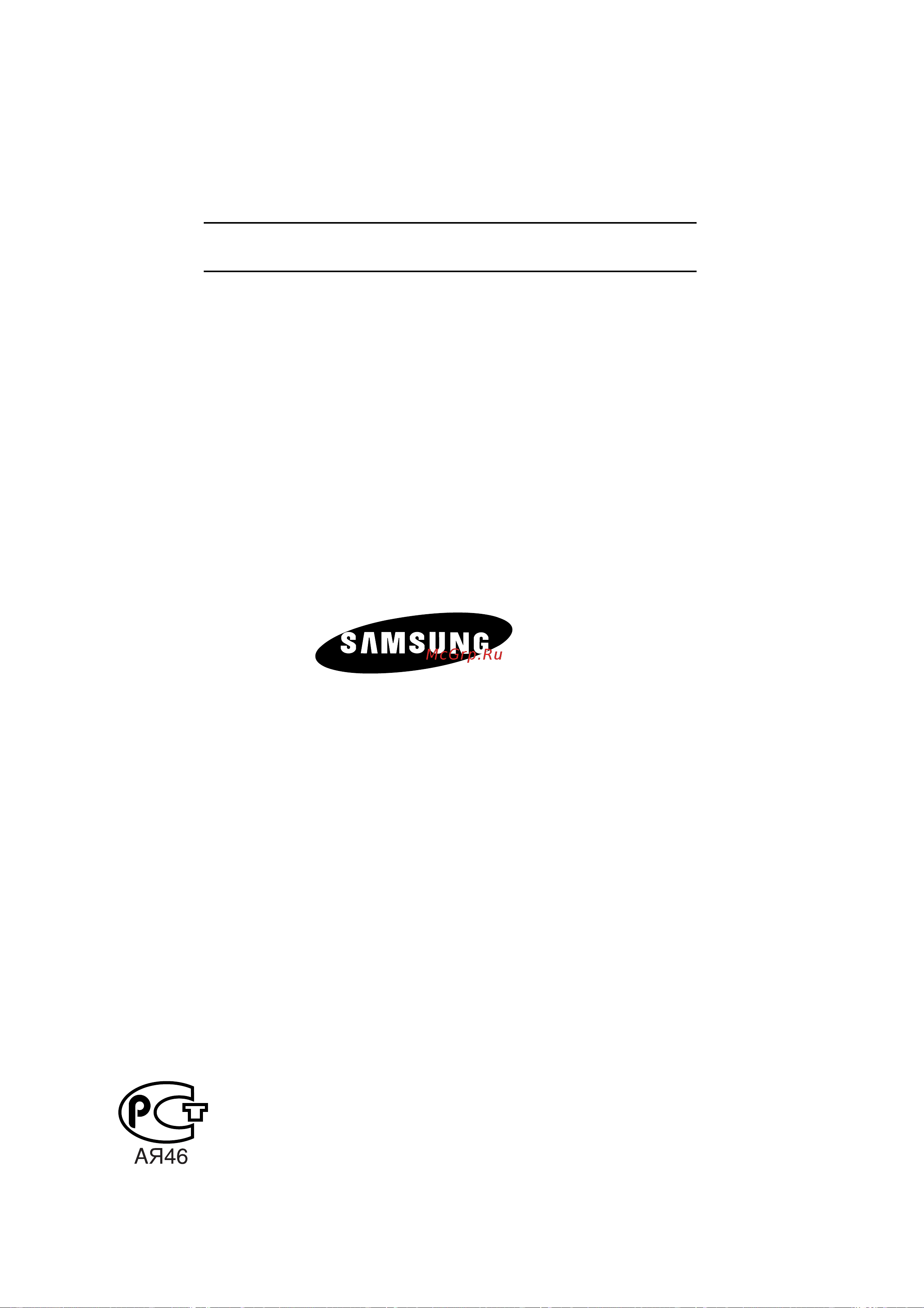 Samsung CS-29K3WTQ [40/40] Electronics