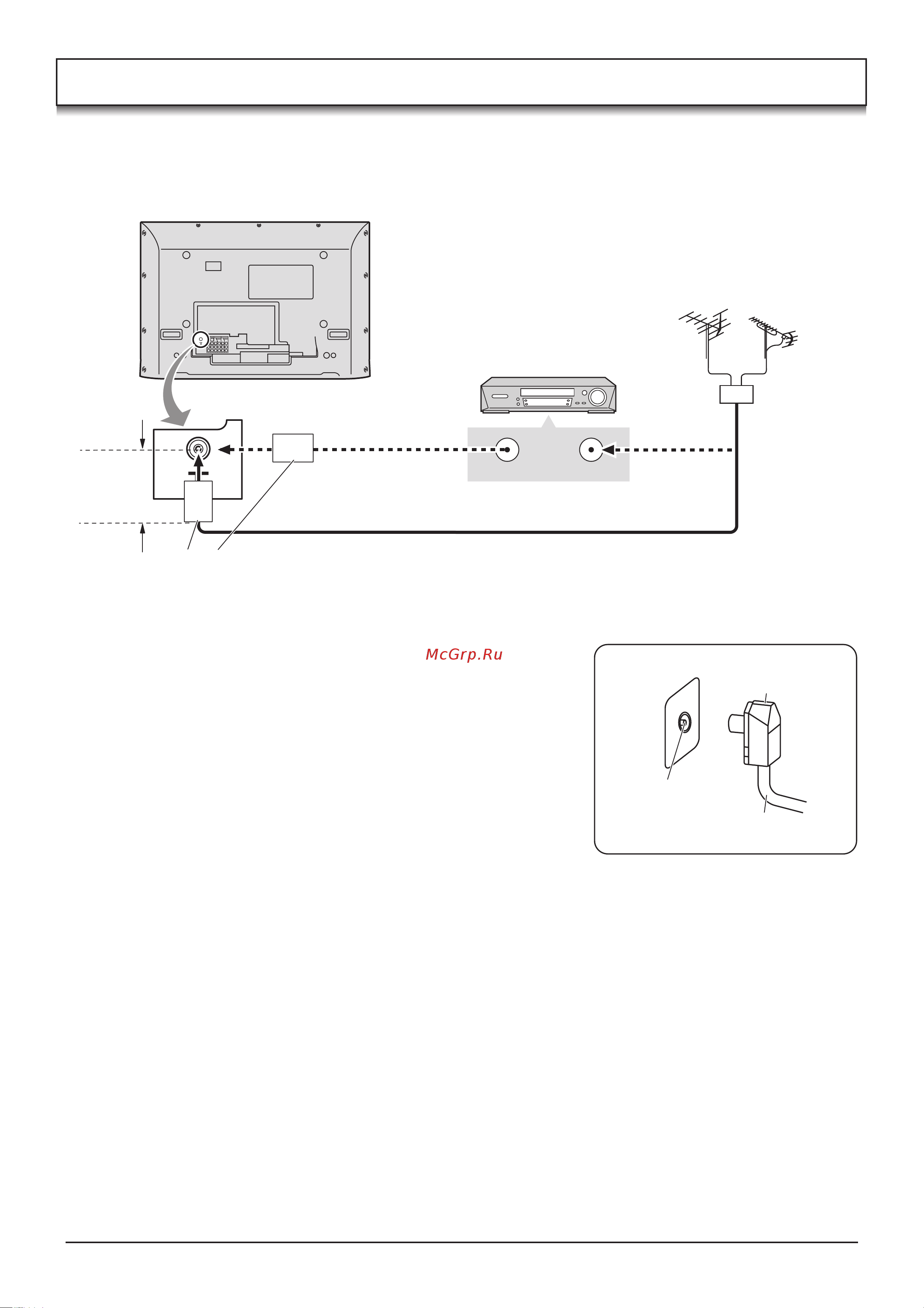 Panasonic TH-37PA30_TH-42PA30_TH-50PV30 [9/40] Подсоединение антенны