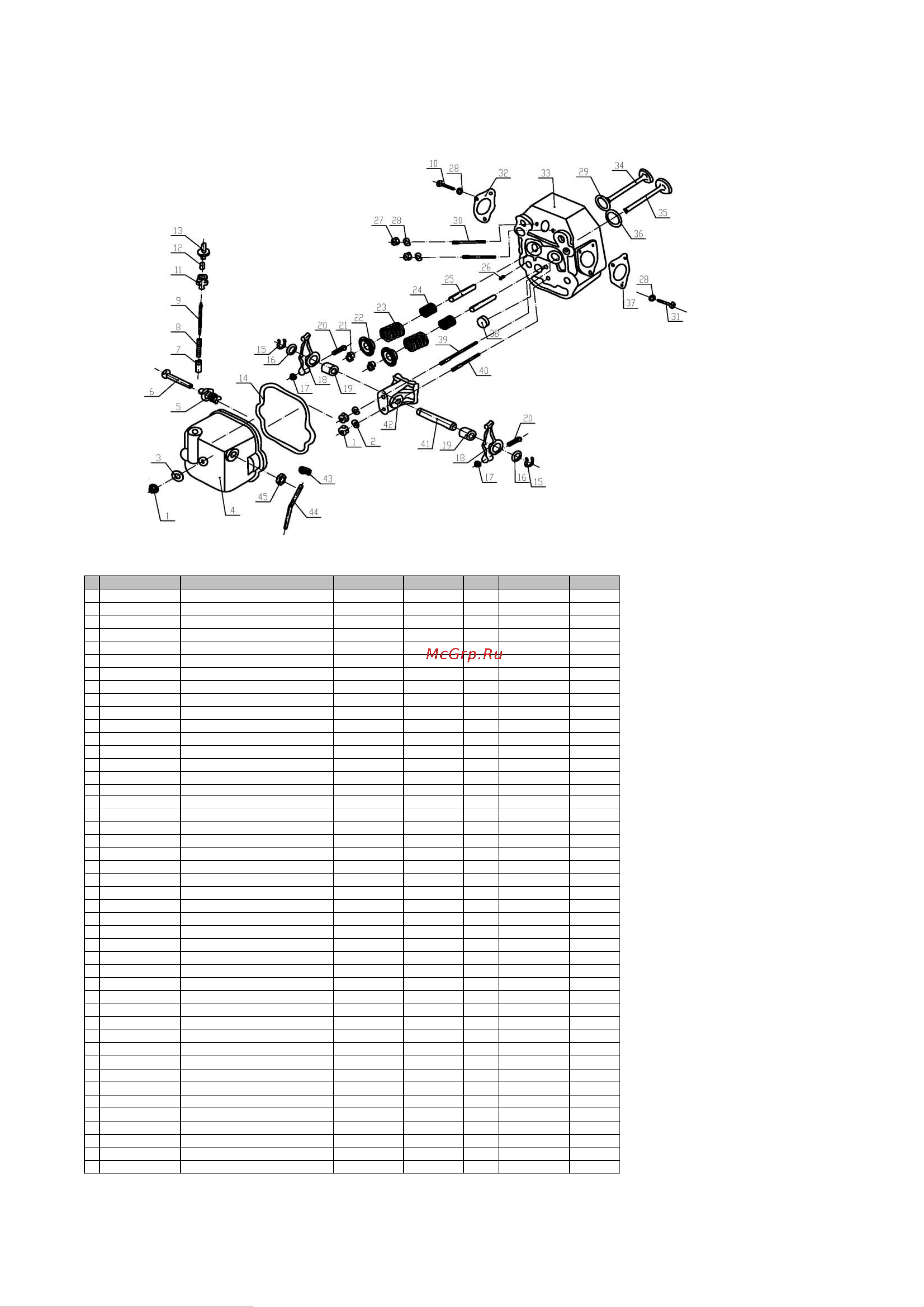 Champion GG3300   деталировка [4/15] Engine for dg10 dg10 3 6