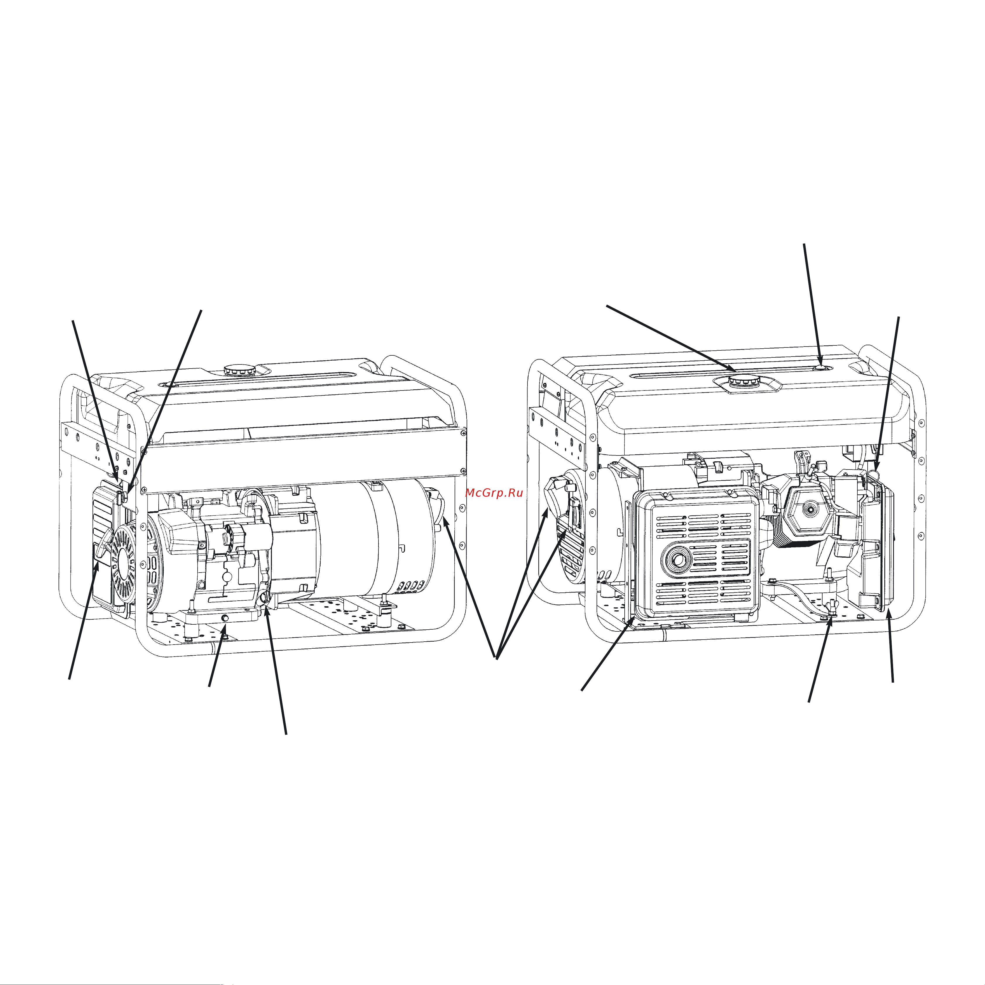 Eisemann H 7400 E в контейнере с АВР Руководство по эксплуатации онлайн [2/21] 704499