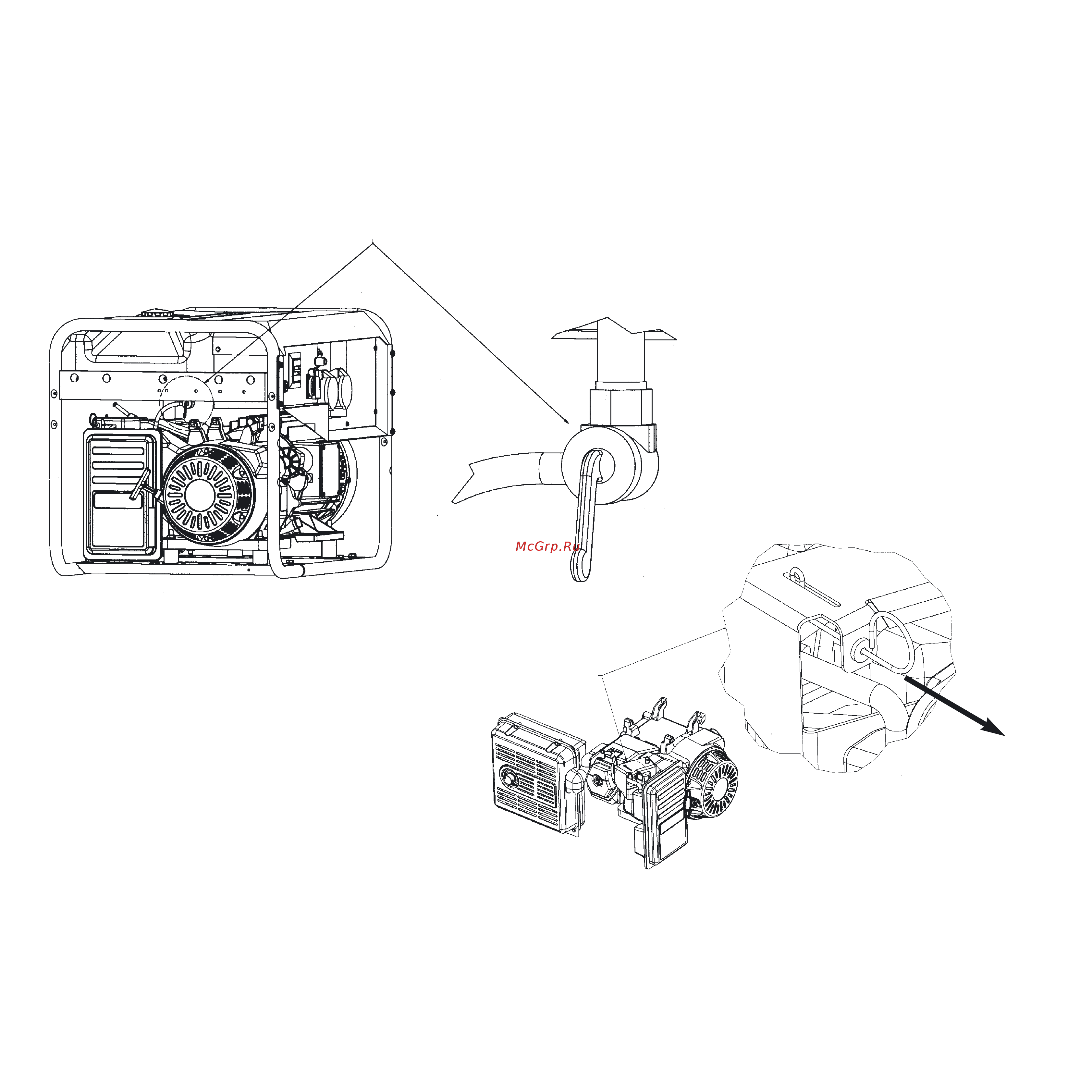 Eisemann P 4401 [8/21] Пуск двигателя