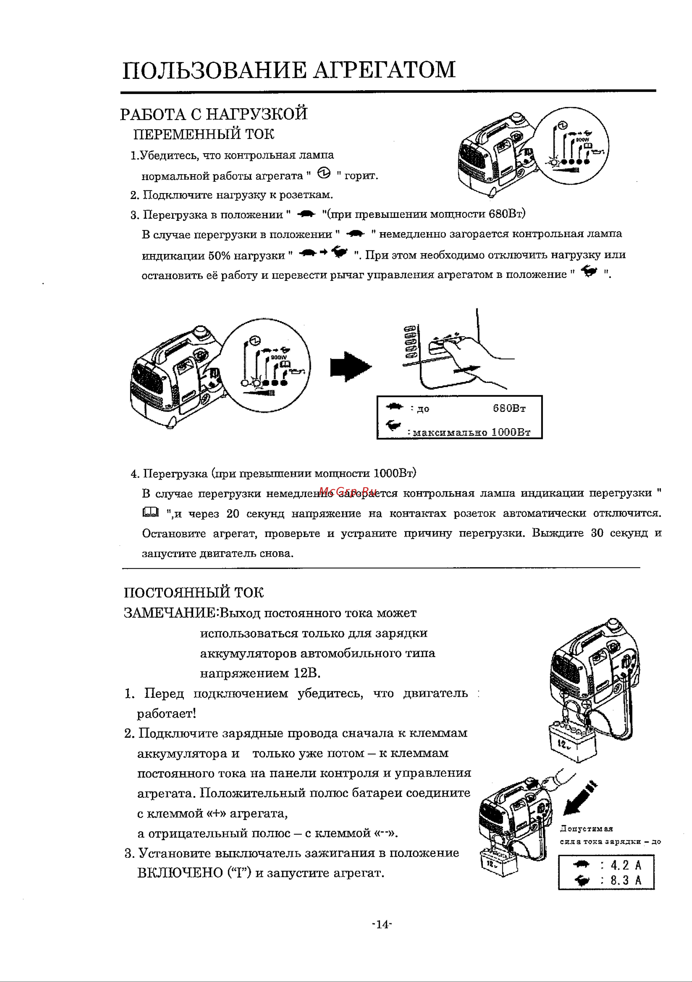 Europower EPSi1000 Руководство по эксплуатации онлайн [15/23] 704530