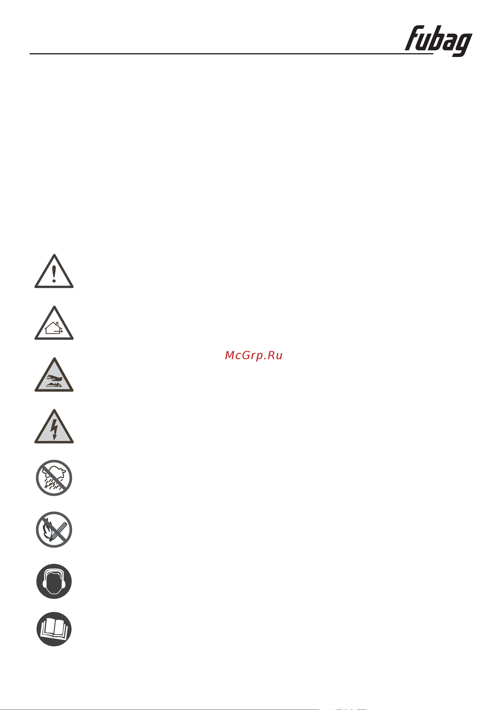 Fubag BS 4400 5500 6600 [4/33] Safety symbols