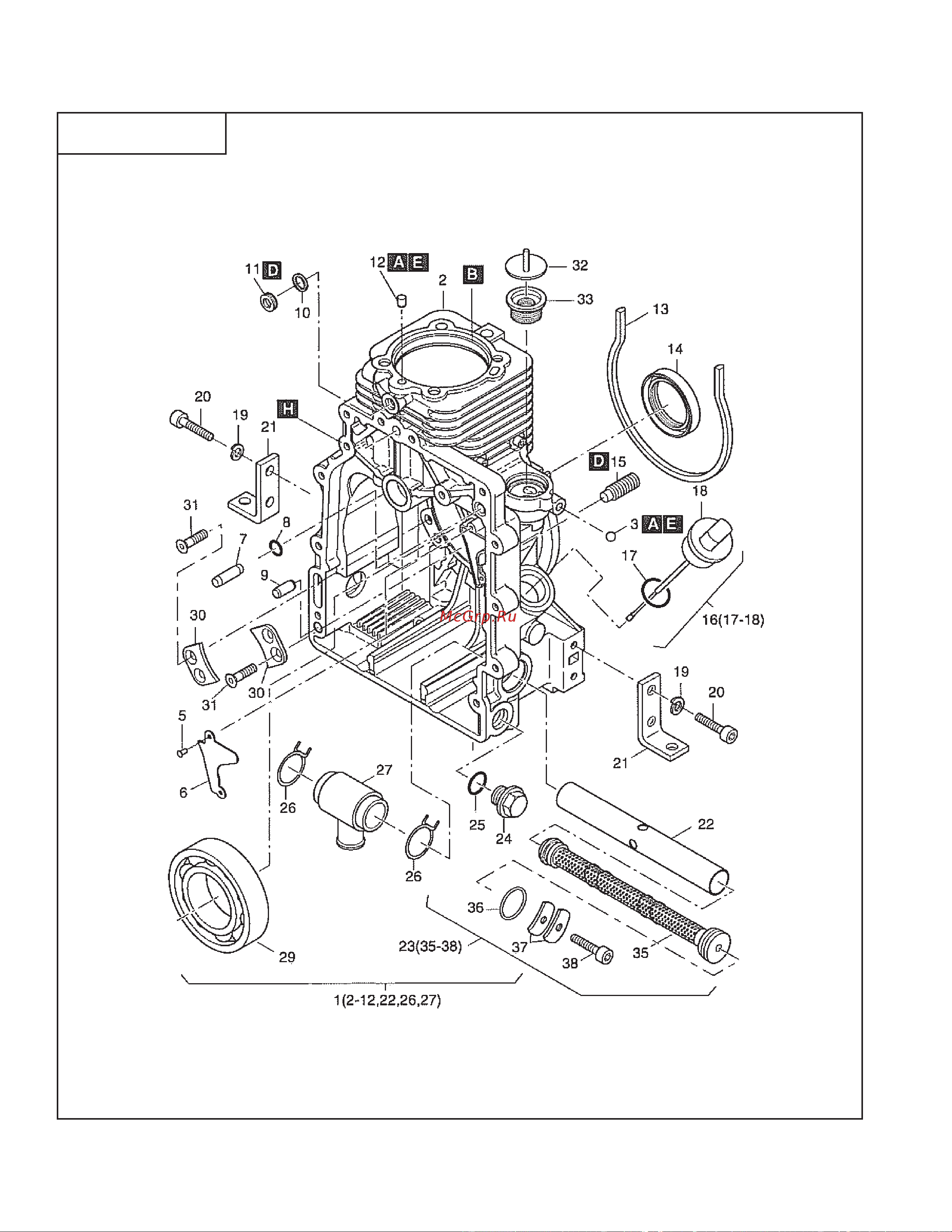 Subaru RGD3300 50Hz [14/60] Fig 500