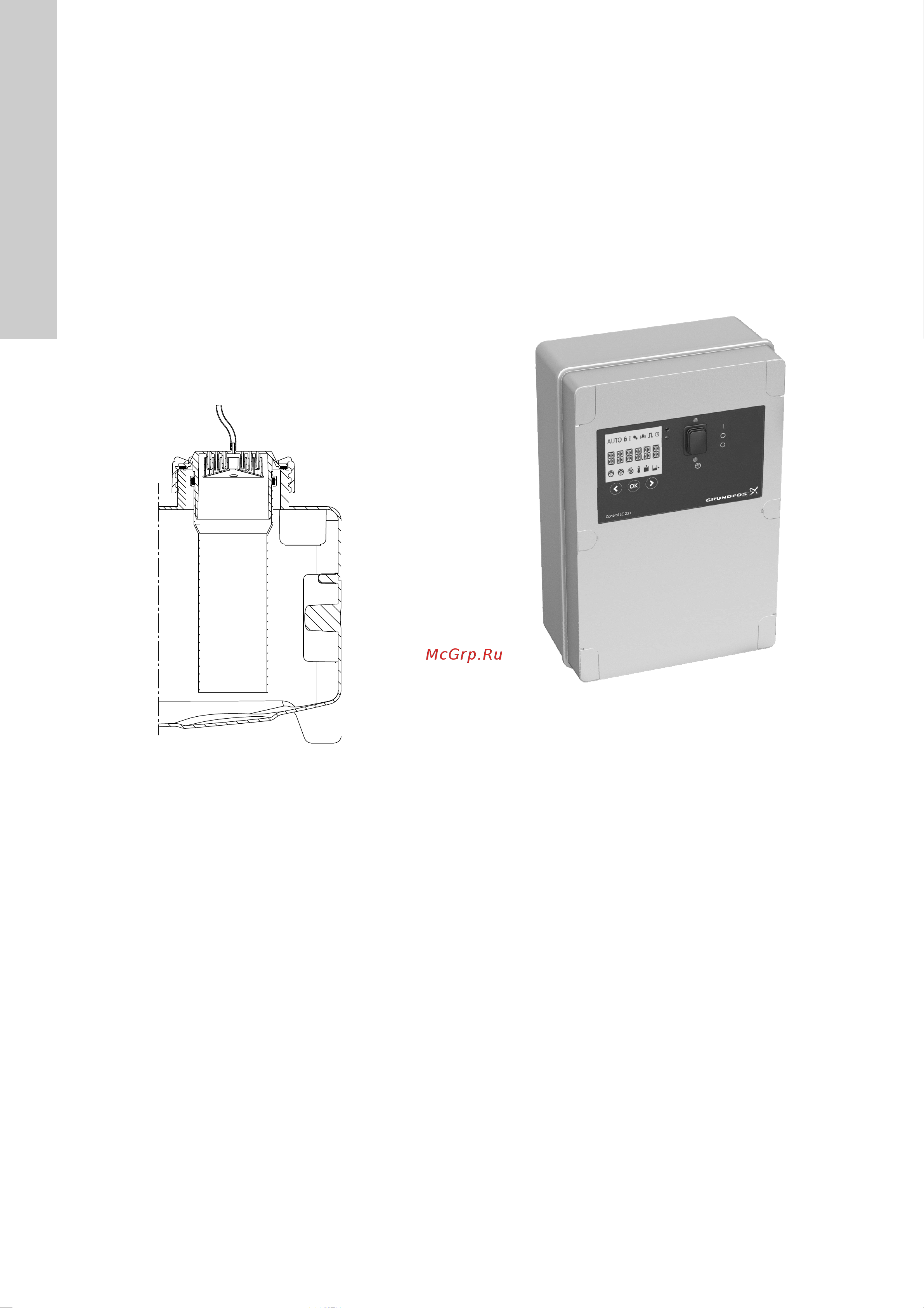 Grundfos MULTILIFT ... [12/52] Датчик контроля уровня