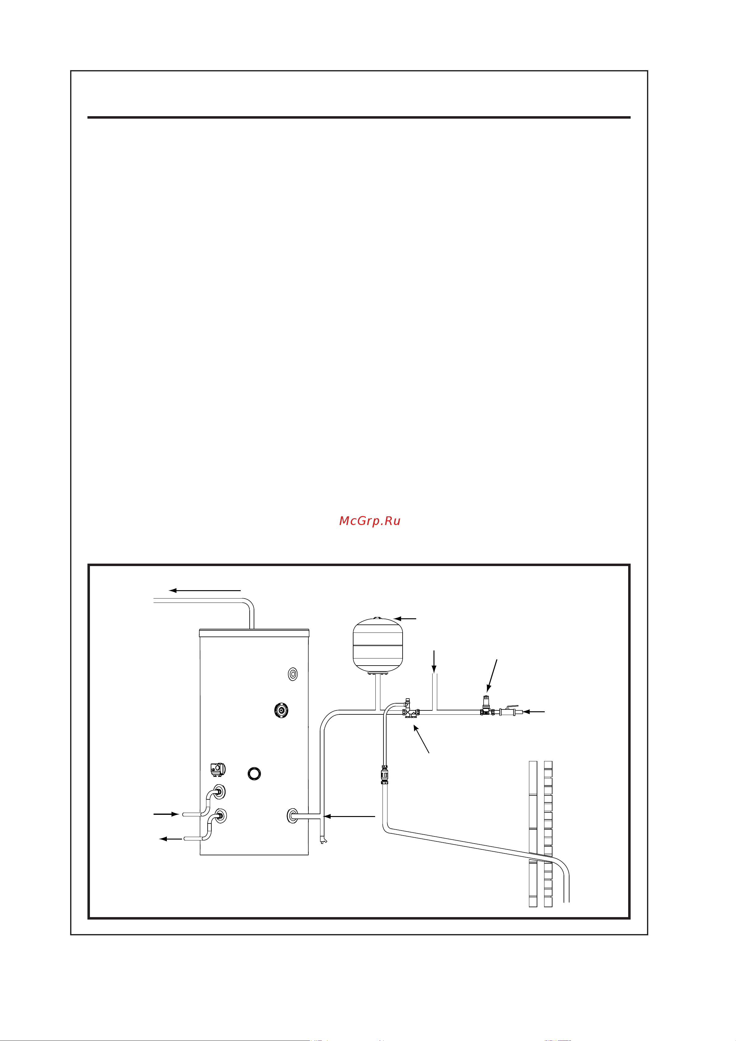 Baxi Premier Plus (400-570 л) [4/16] Прокладка труб