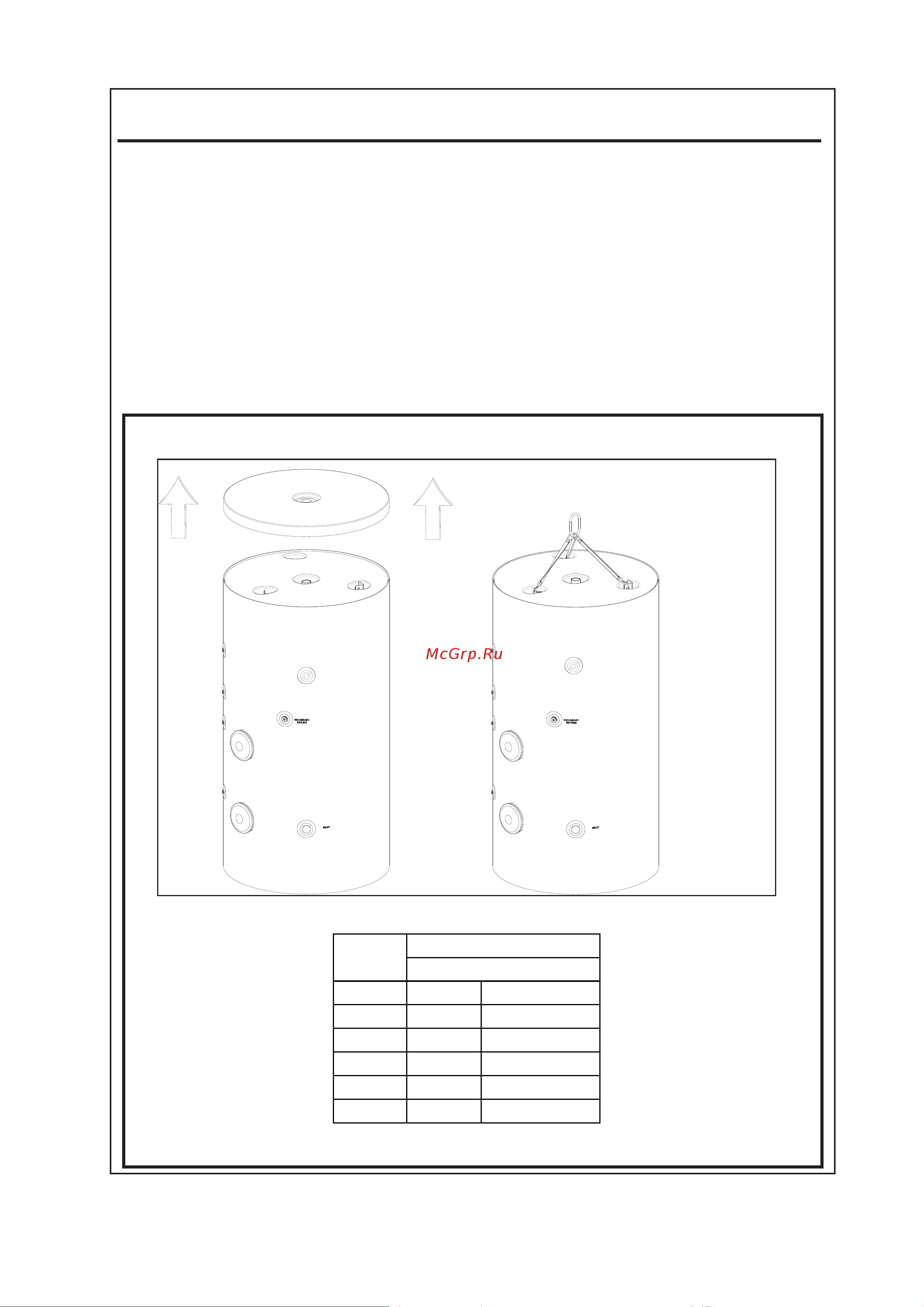 Baxi Premier Plus (800-2500 л) [3/20] Установка общие требования
