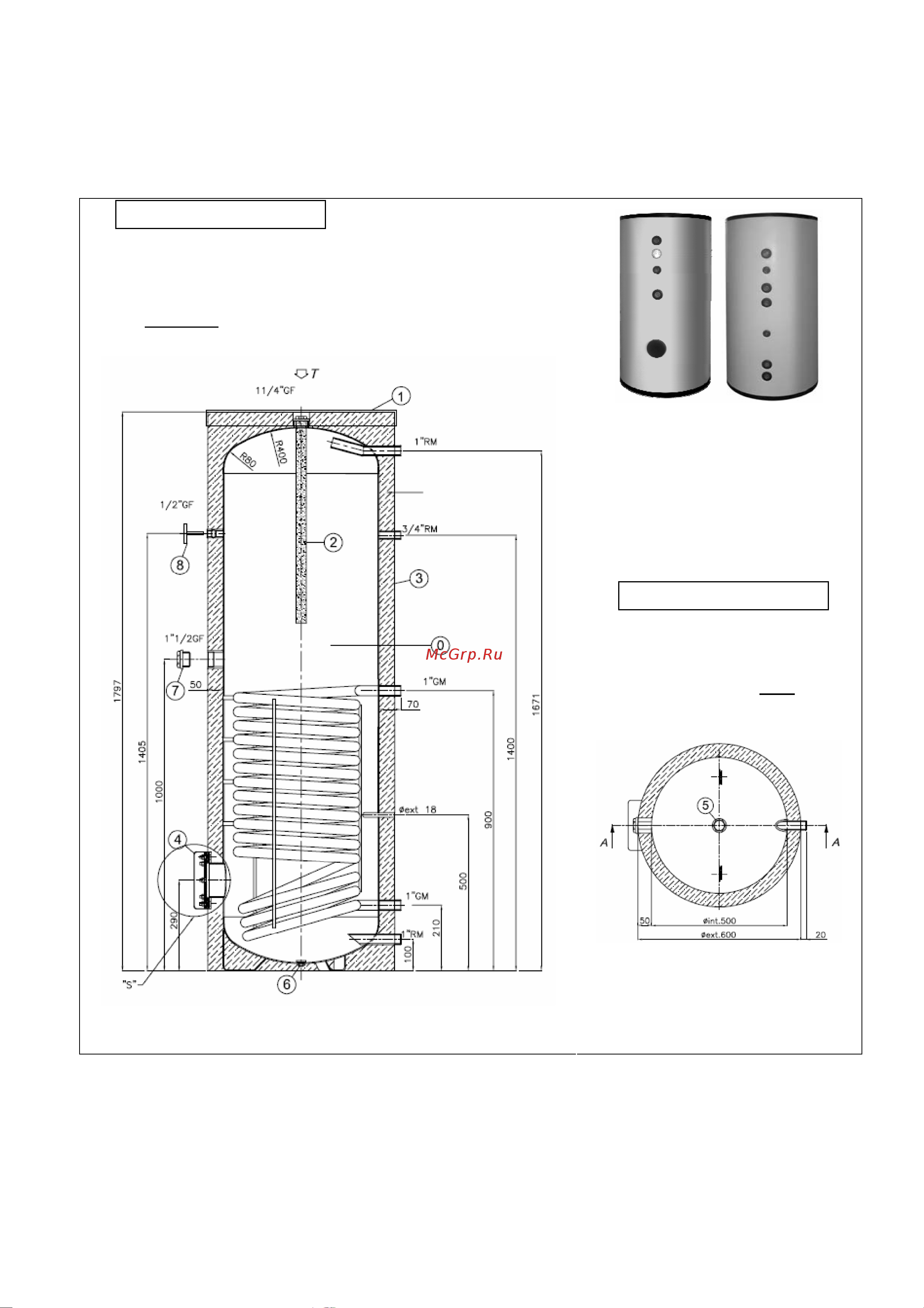 Baxi UB DC+_UB SC+_UB Руководство по эксплуатации онлайн [14/23] 705118