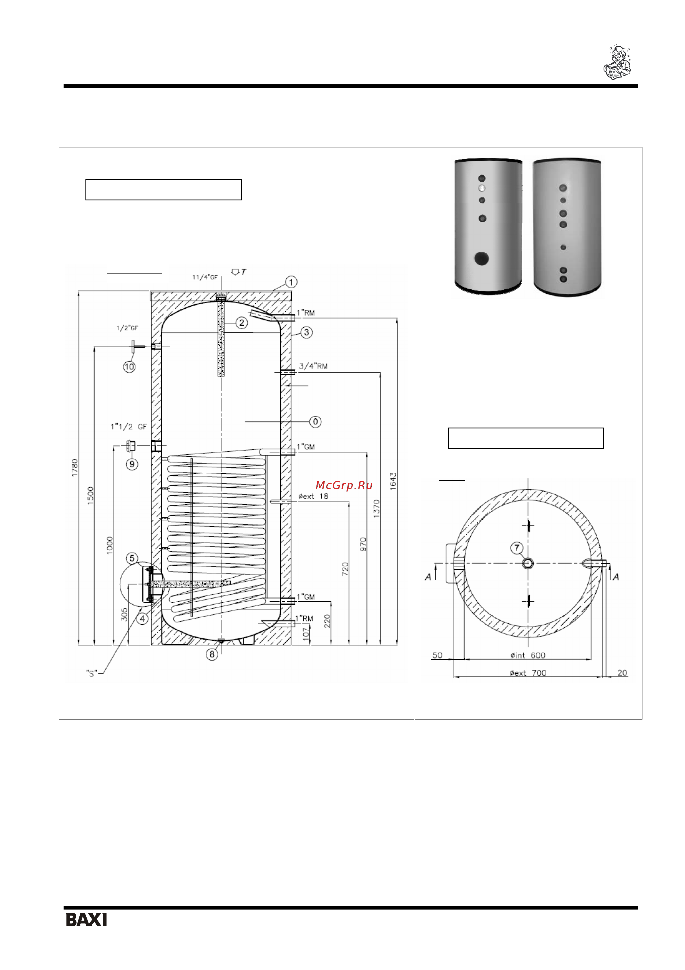 Baxi UB DC+_UB SC+_UB Руководство по эксплуатации онлайн [15/23] 705118