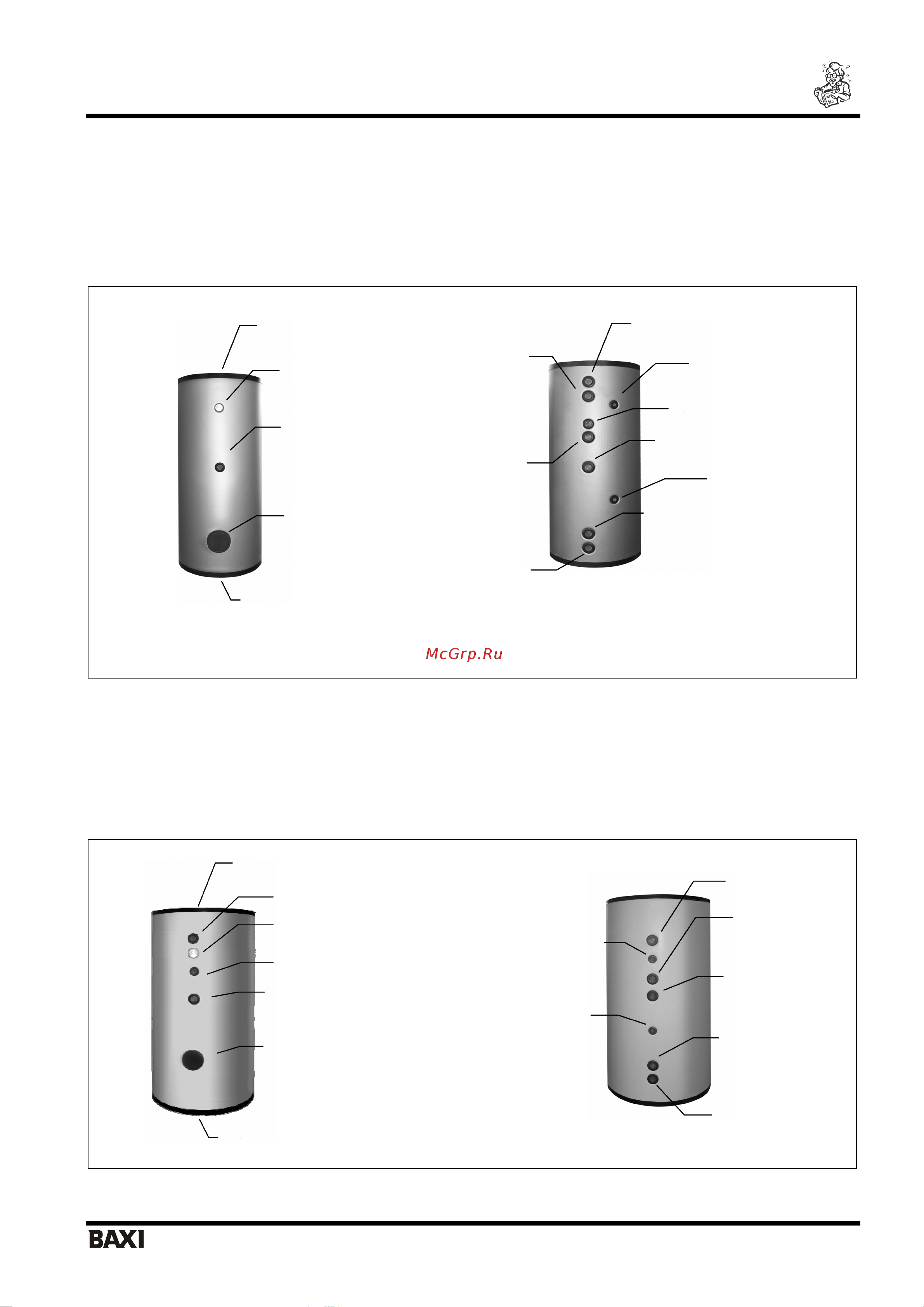 Baxi UB DC+_UB SC+_UB Руководство по эксплуатации онлайн [4/23] 705118