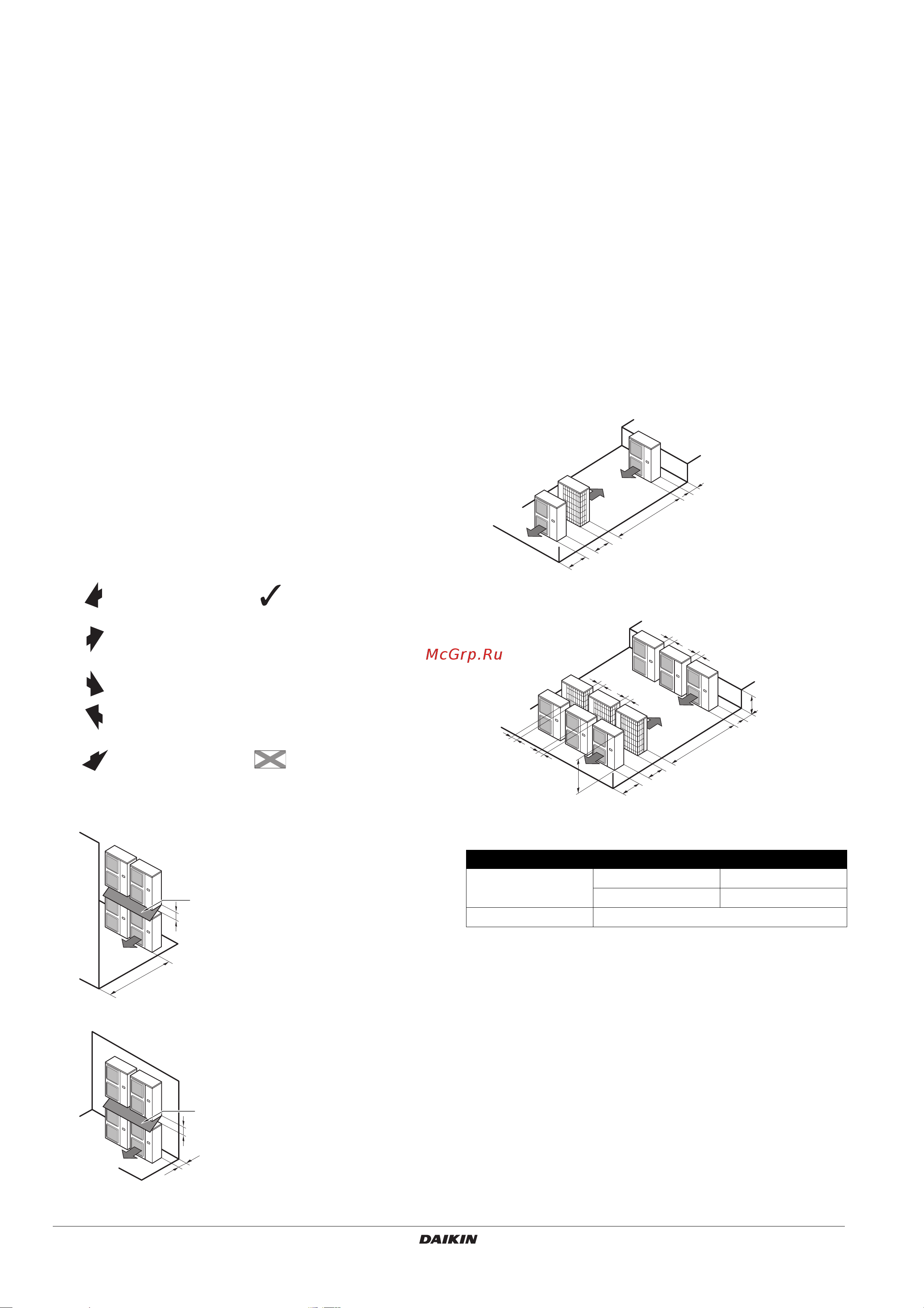 Daikin AZQS-BY1 [10/24] Правила монтажа