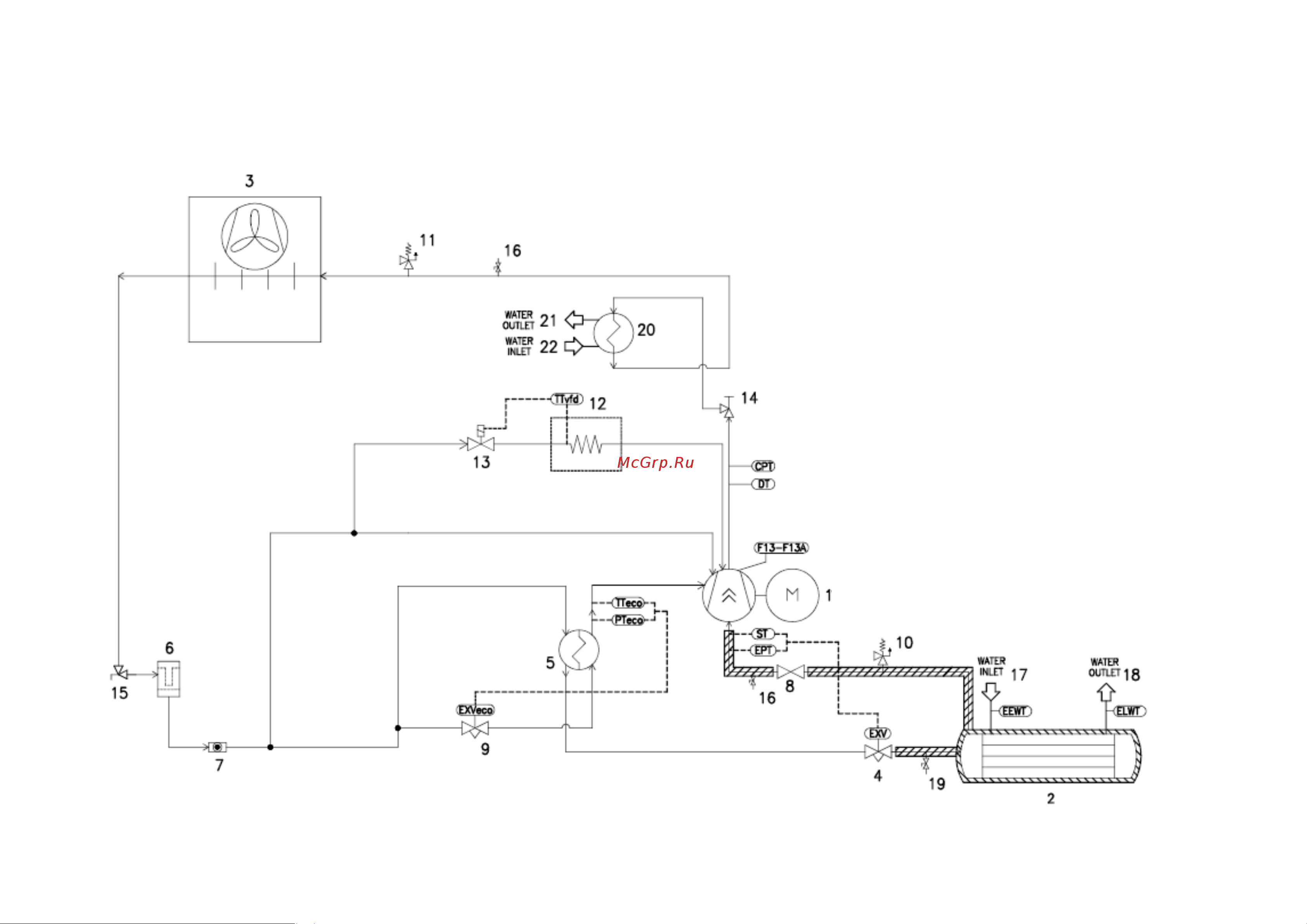 Daikin EWAD-TZXLB Руководство по эксплуатации онлайн [3/20] 705435
