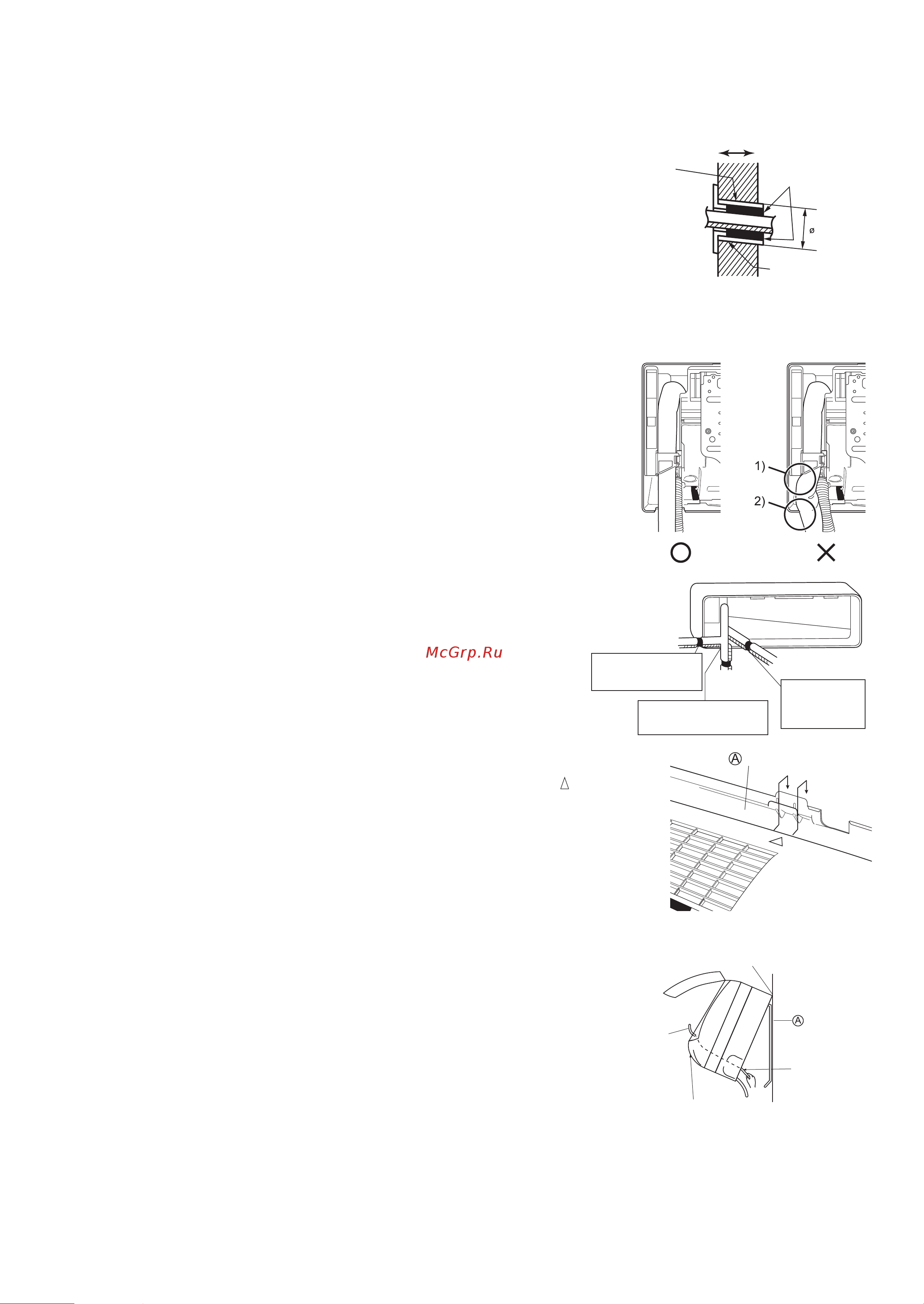 Daikin FTXB-C [9/18] Монтаж внутреннего агрегата