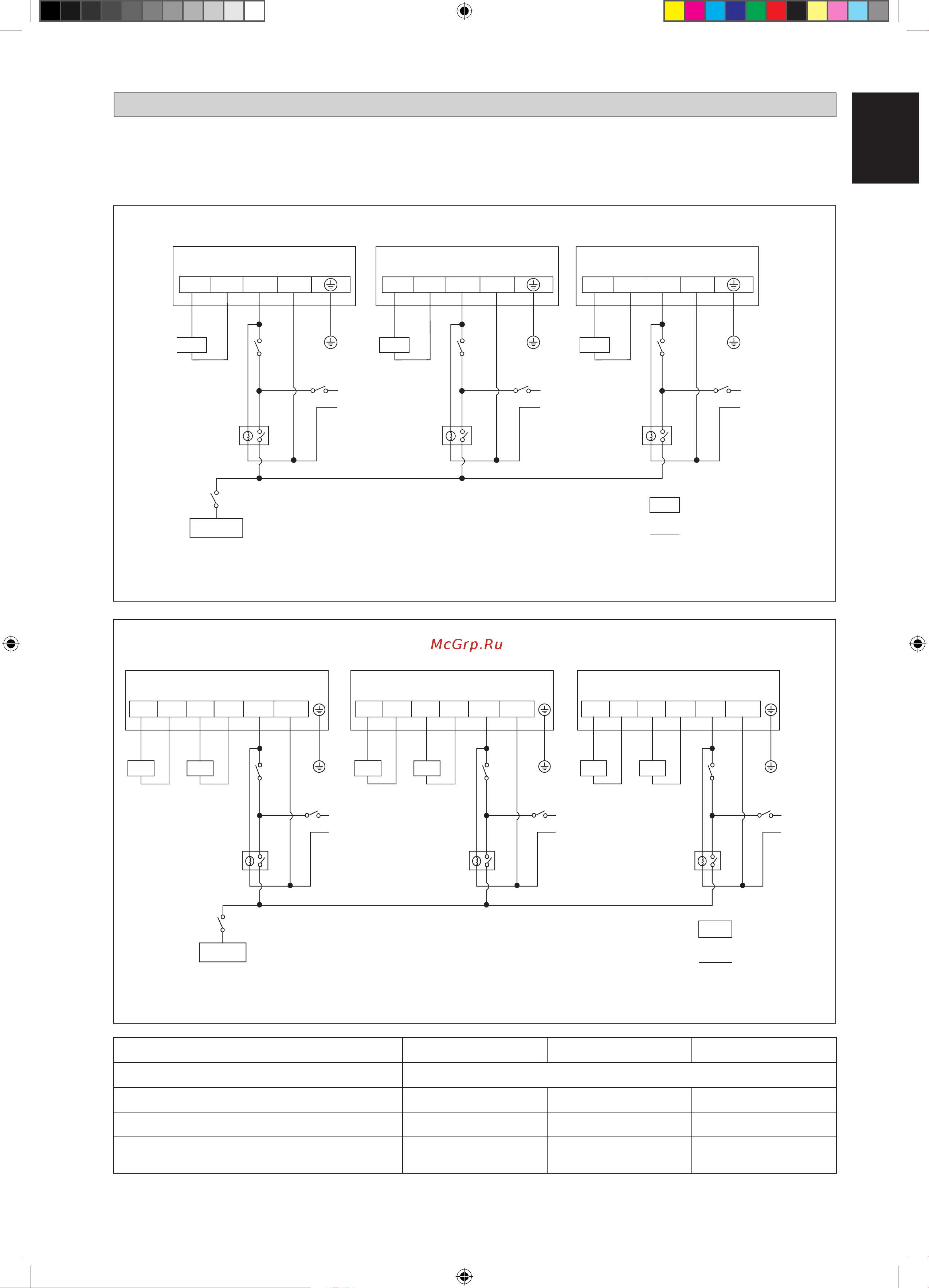 Daikin FWG-AT.pdf [11/184] Electrical wiring connection